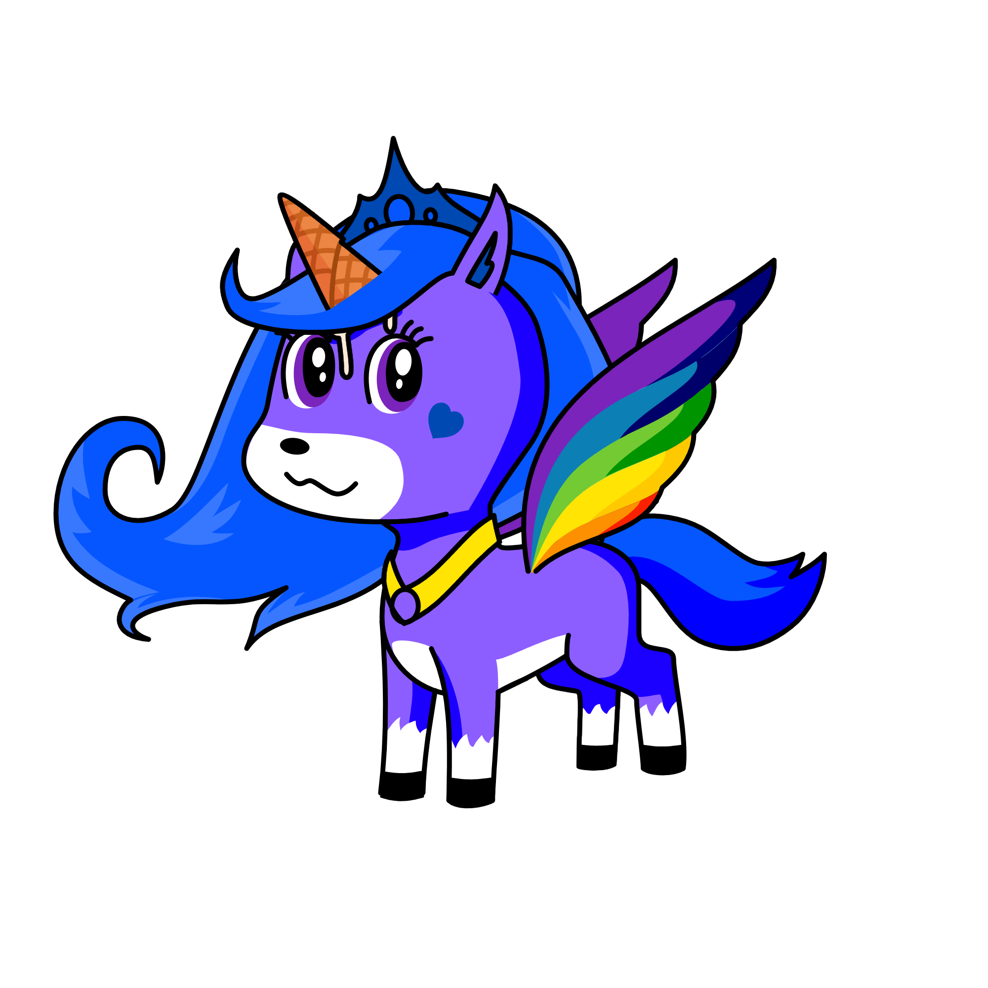 Luna, the unicorn