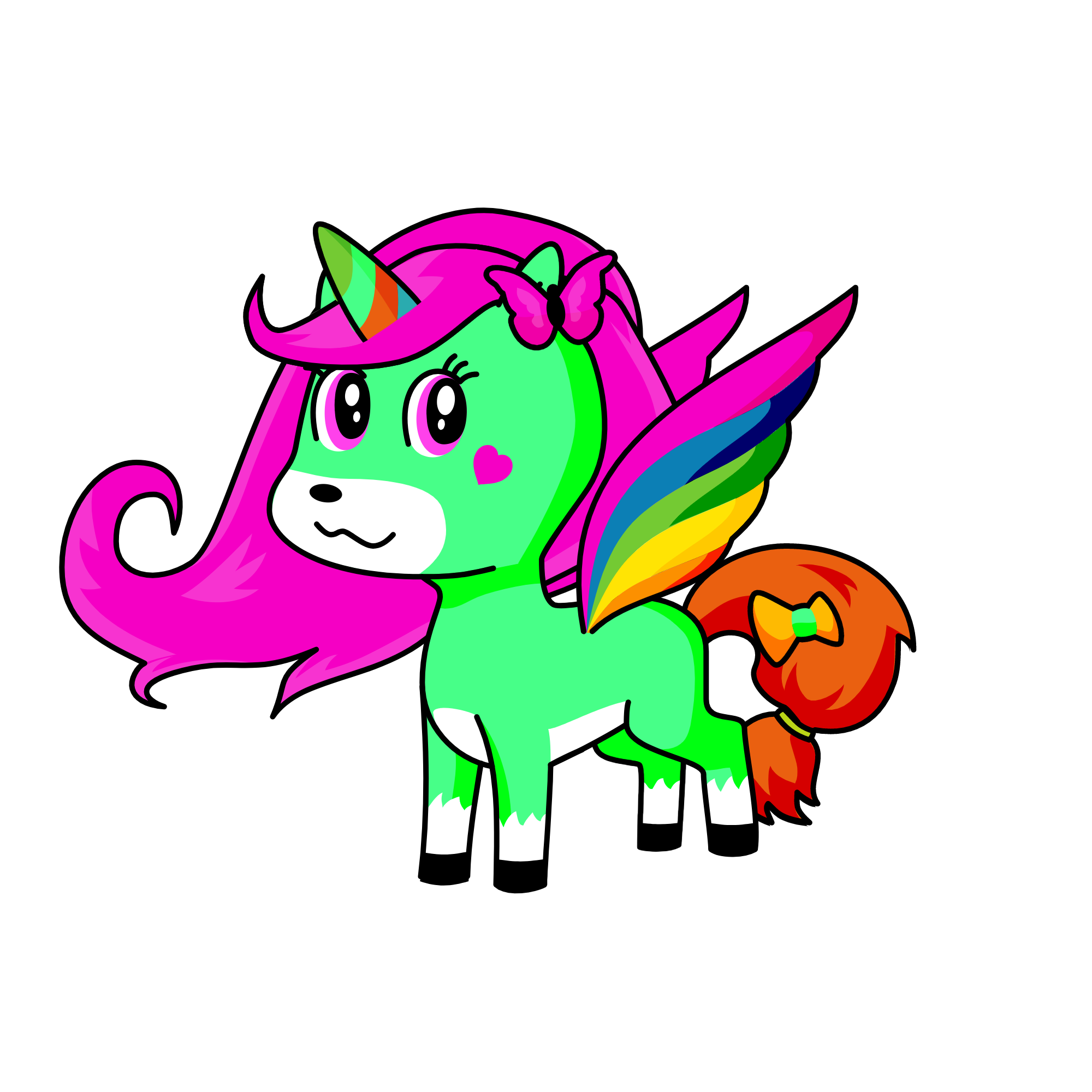 Estrellita, the unicorn