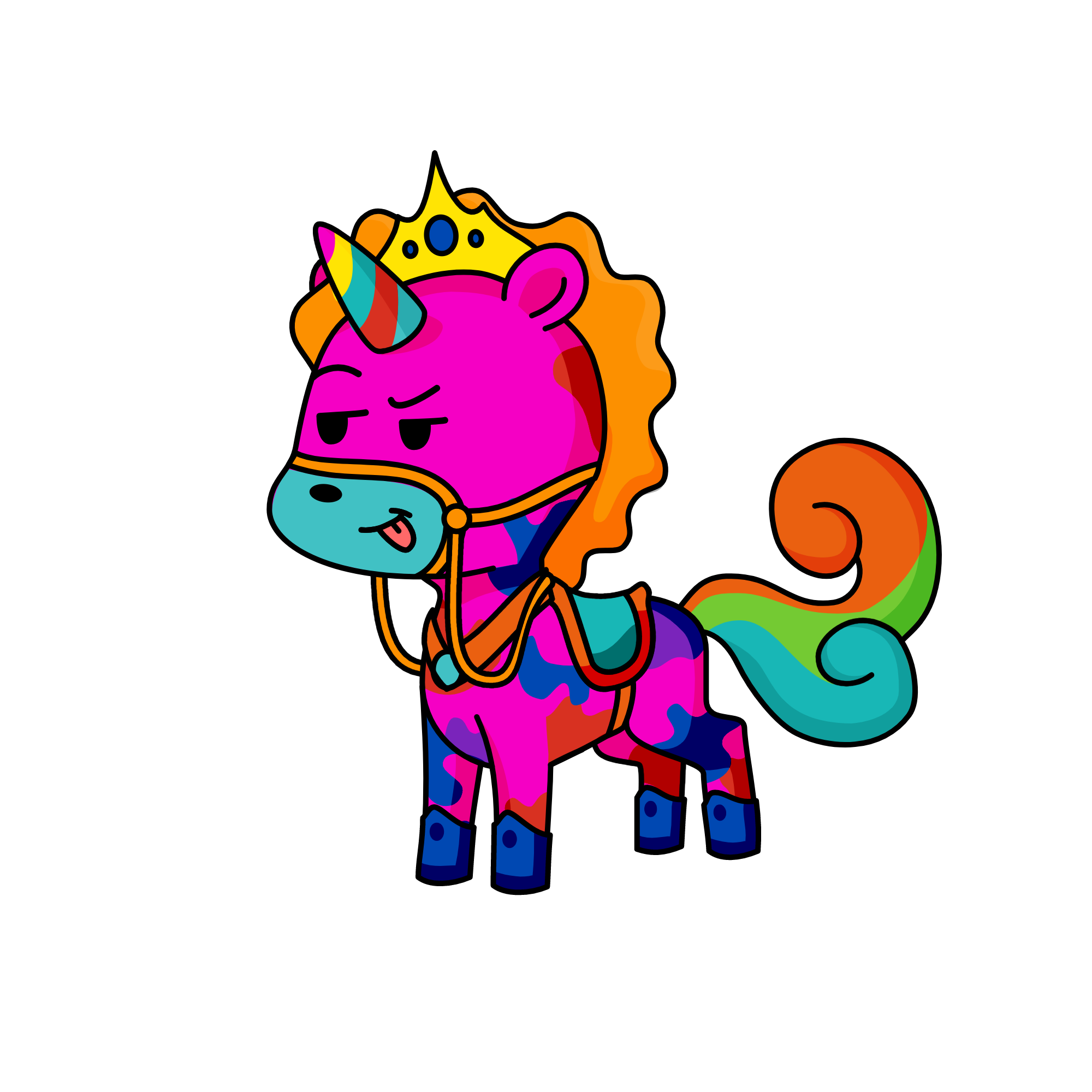 any, the unicorn