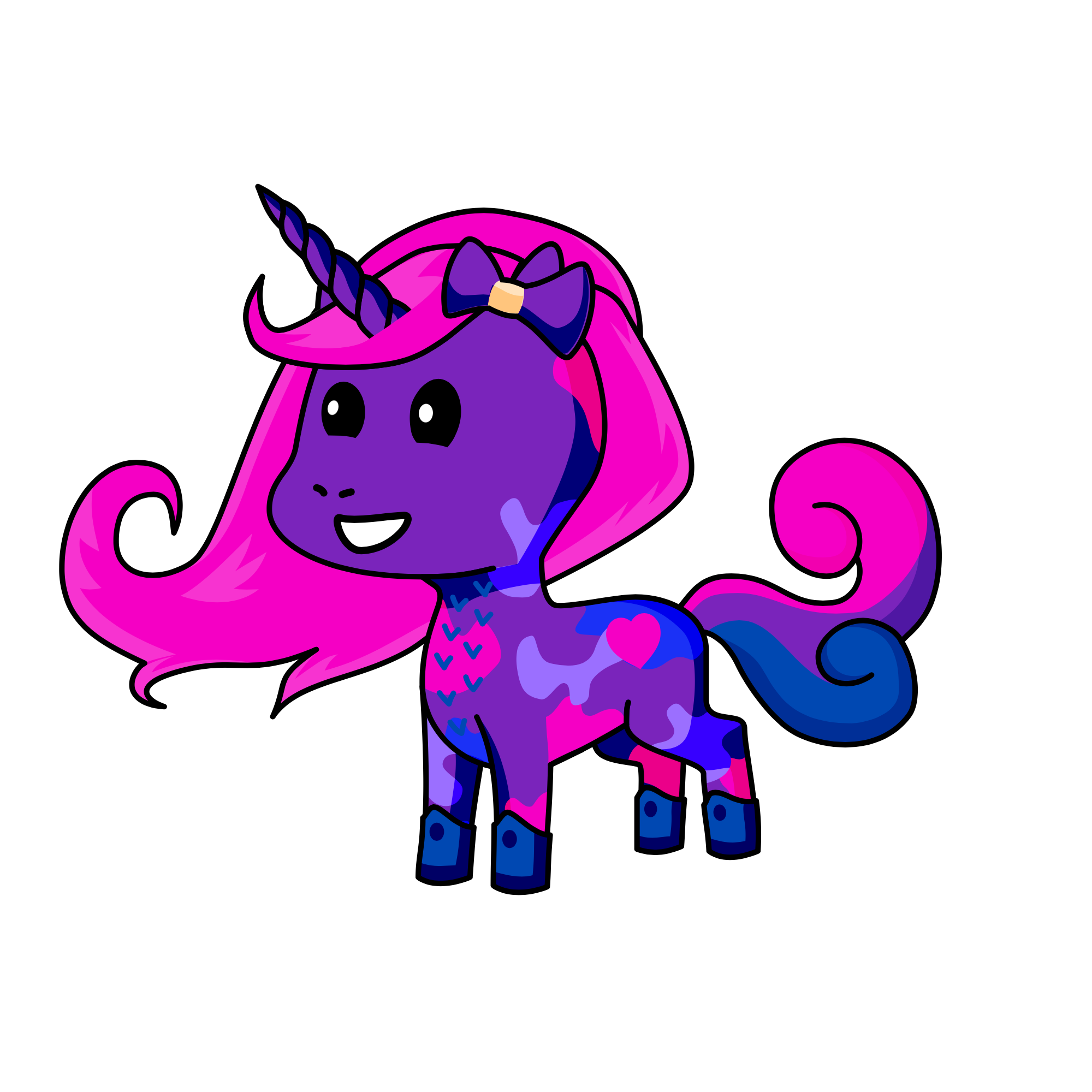 Lucky , the unicorn