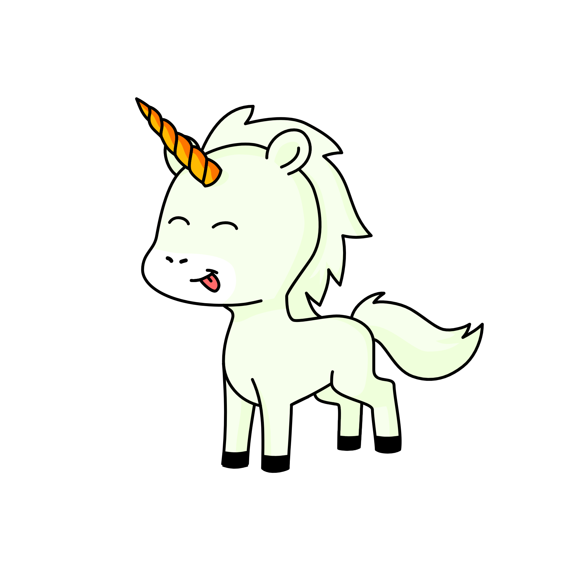 Starry, the unicorn