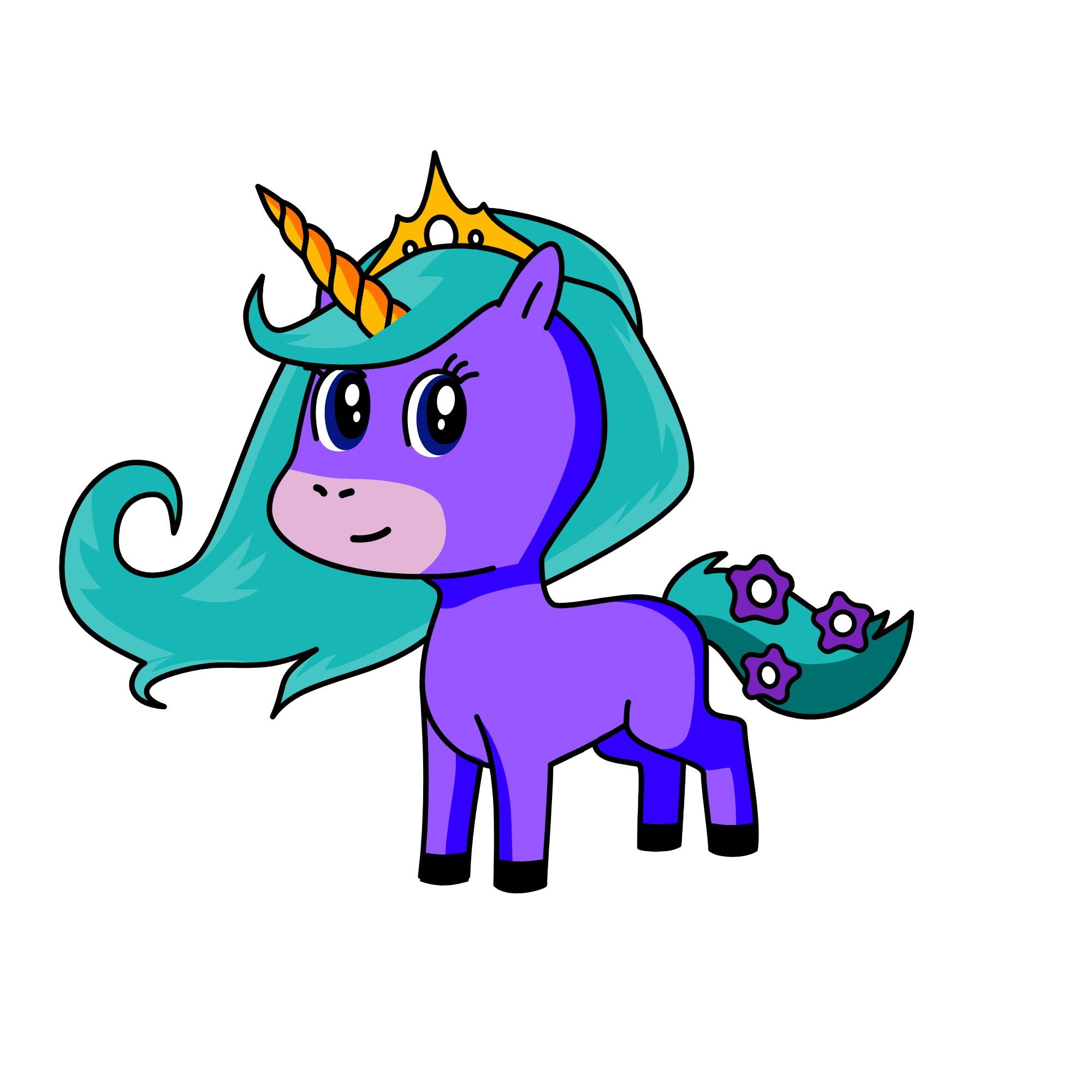 neige, the unicorn