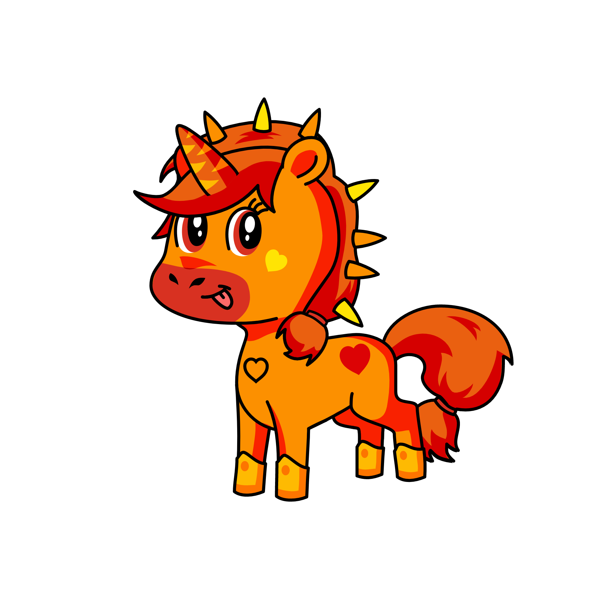 prinnses fire, the unicorn