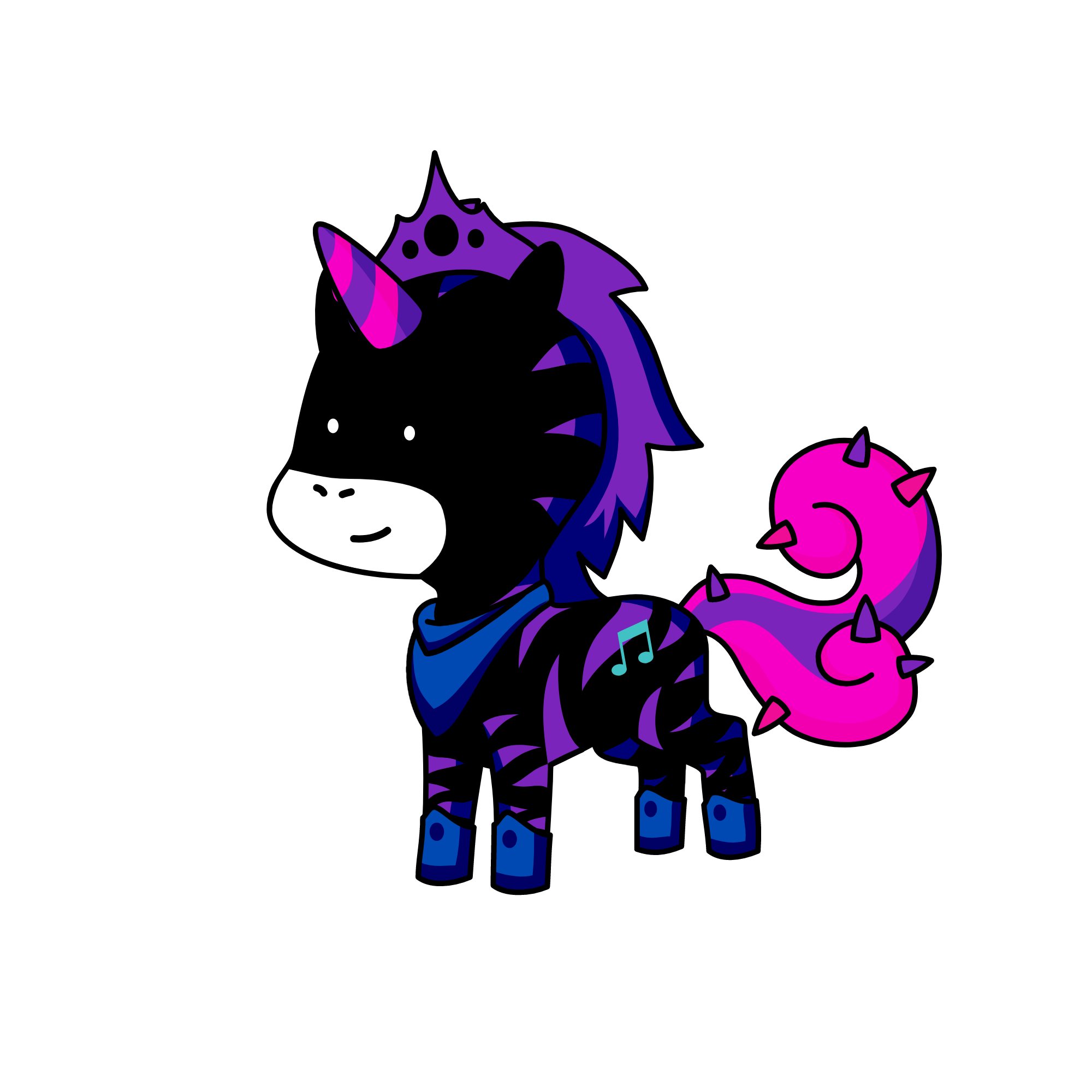 TwinHorror, the unicorn