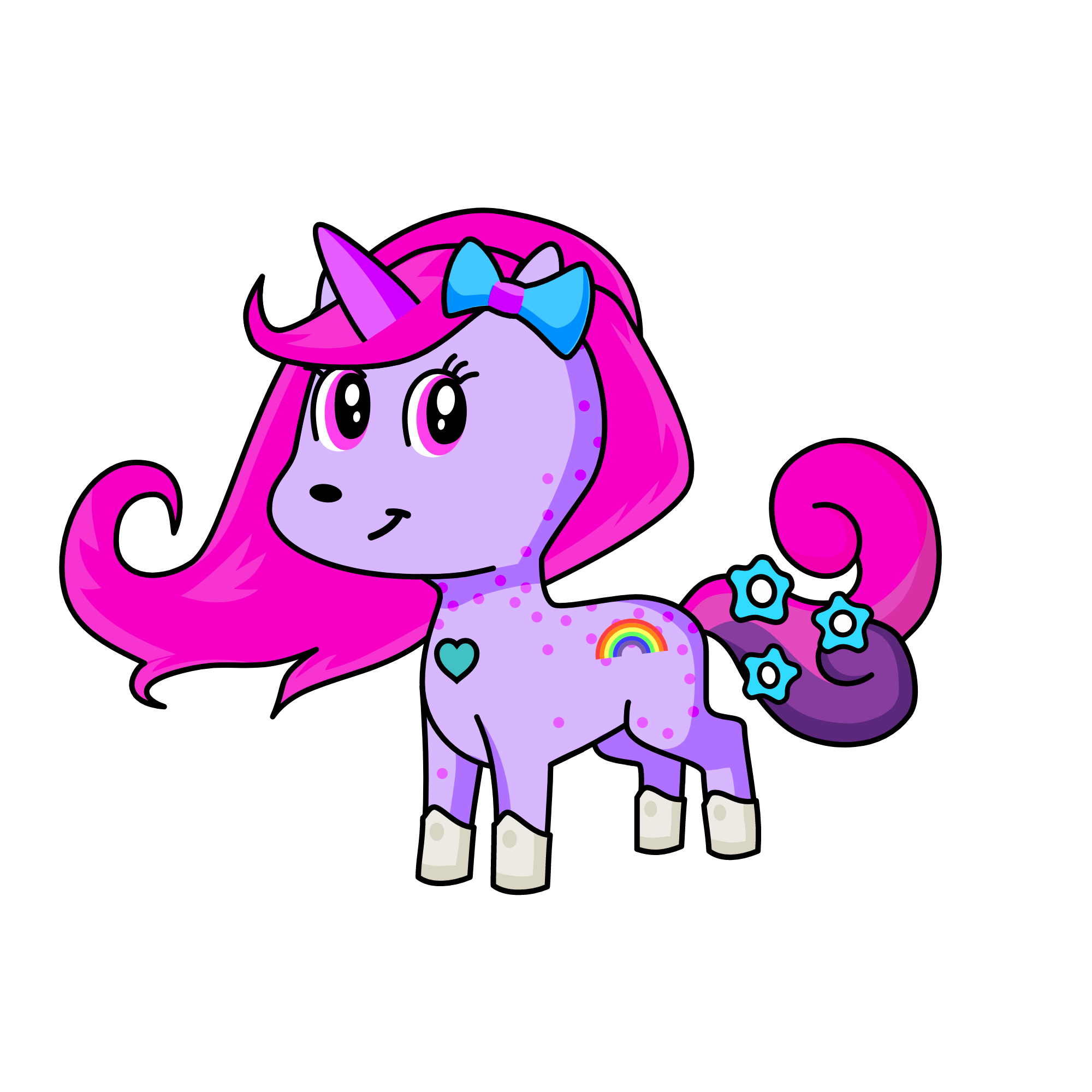 Celistia, the unicorn
