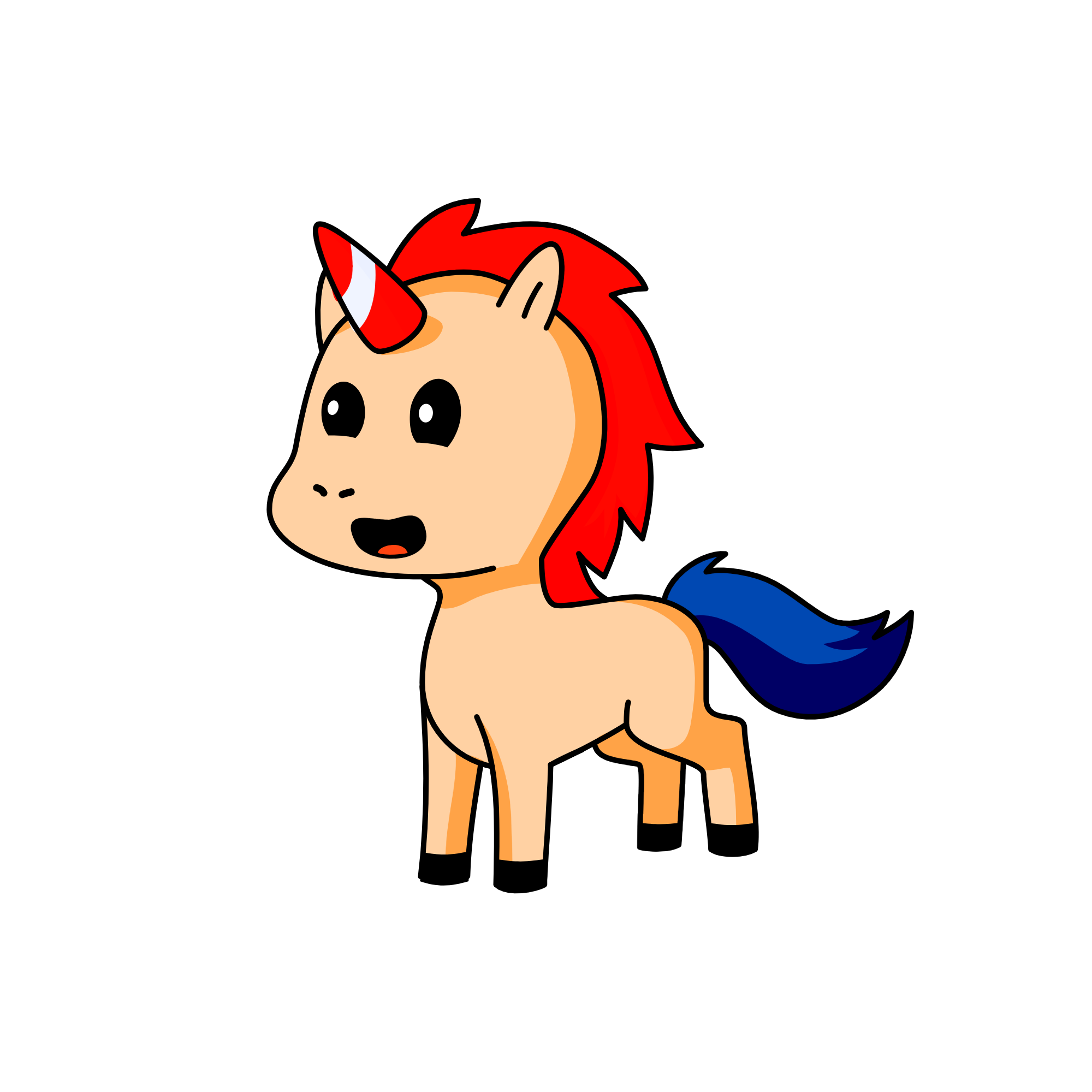 Mario Unicornie 256, the unicorn
