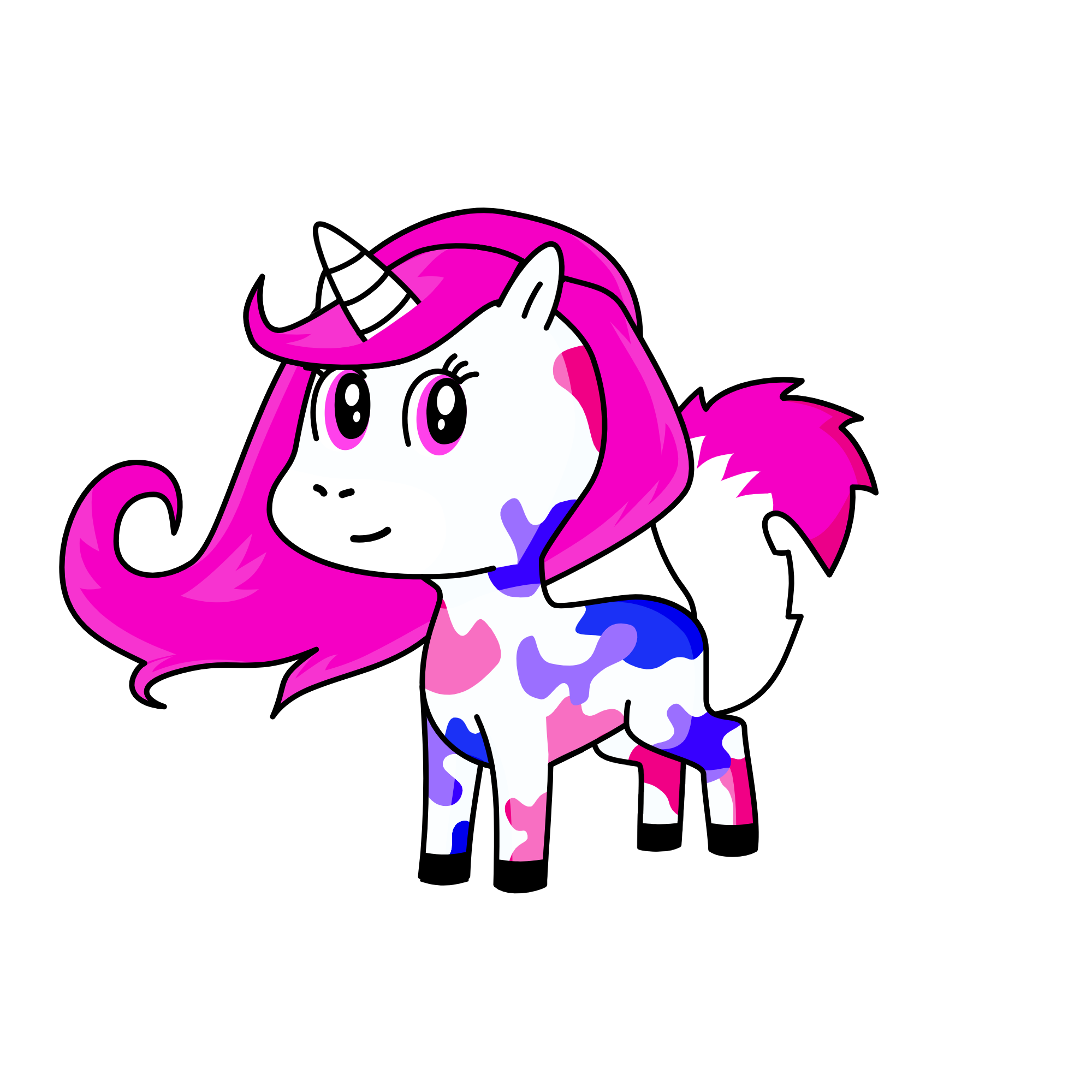 cotten candy, the unicorn
