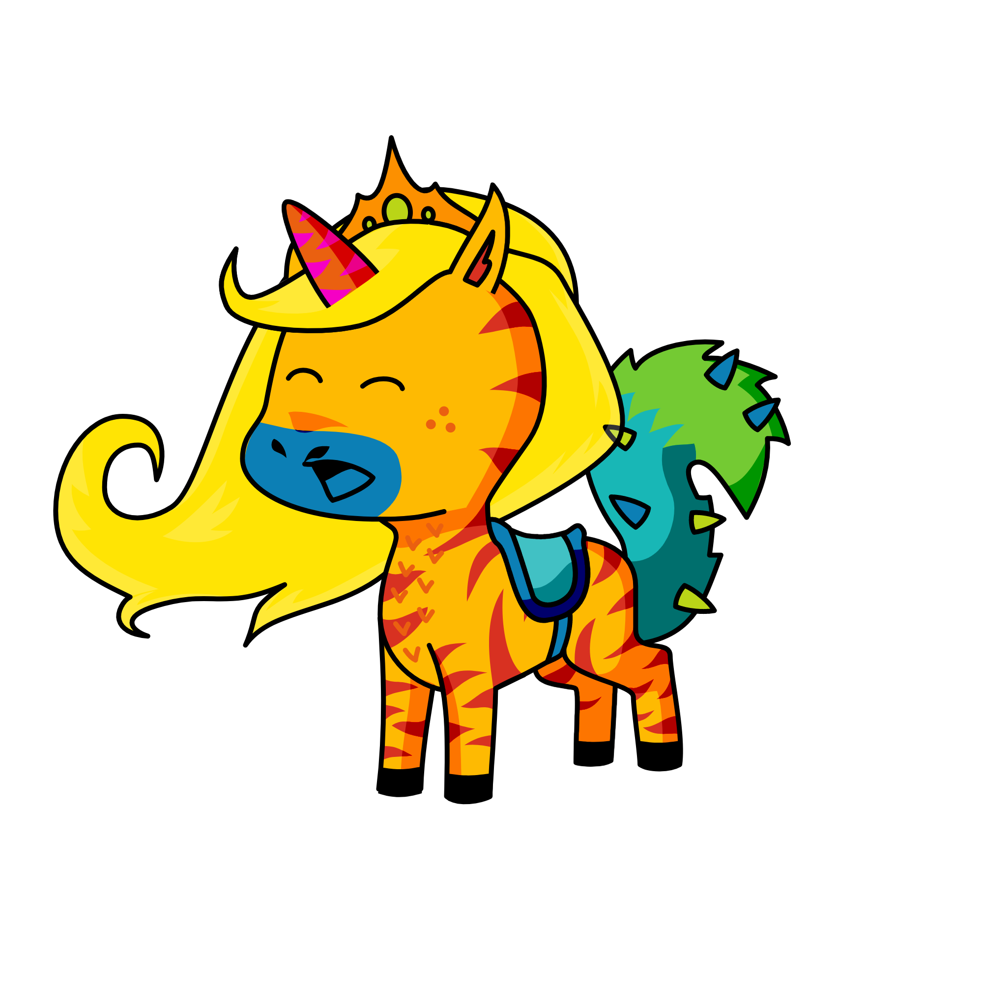 vALENTINA, the unicorn