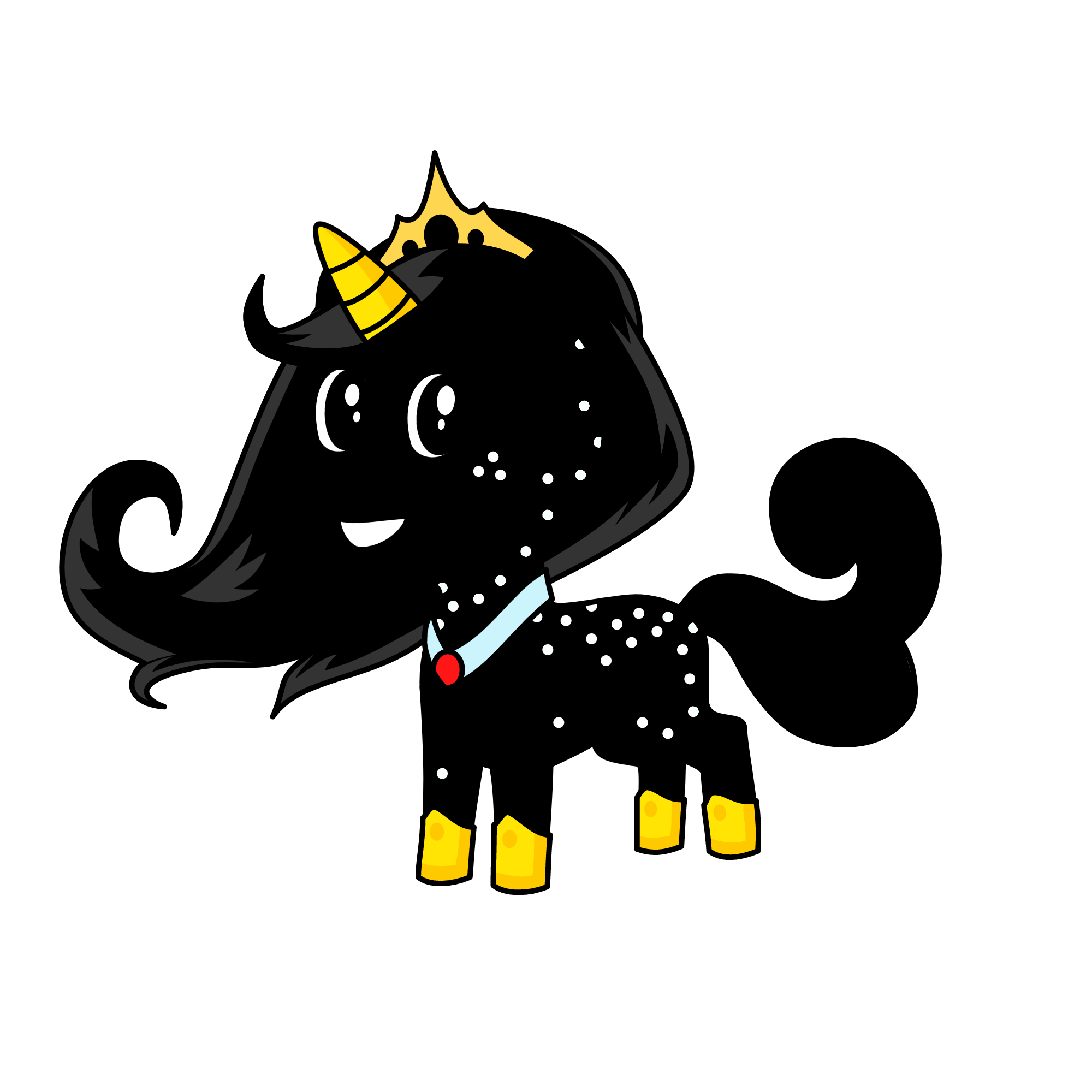 Moon, the unicorn