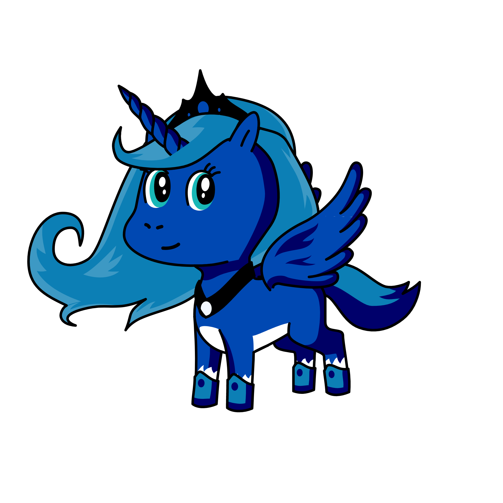 Luna, the unicorn