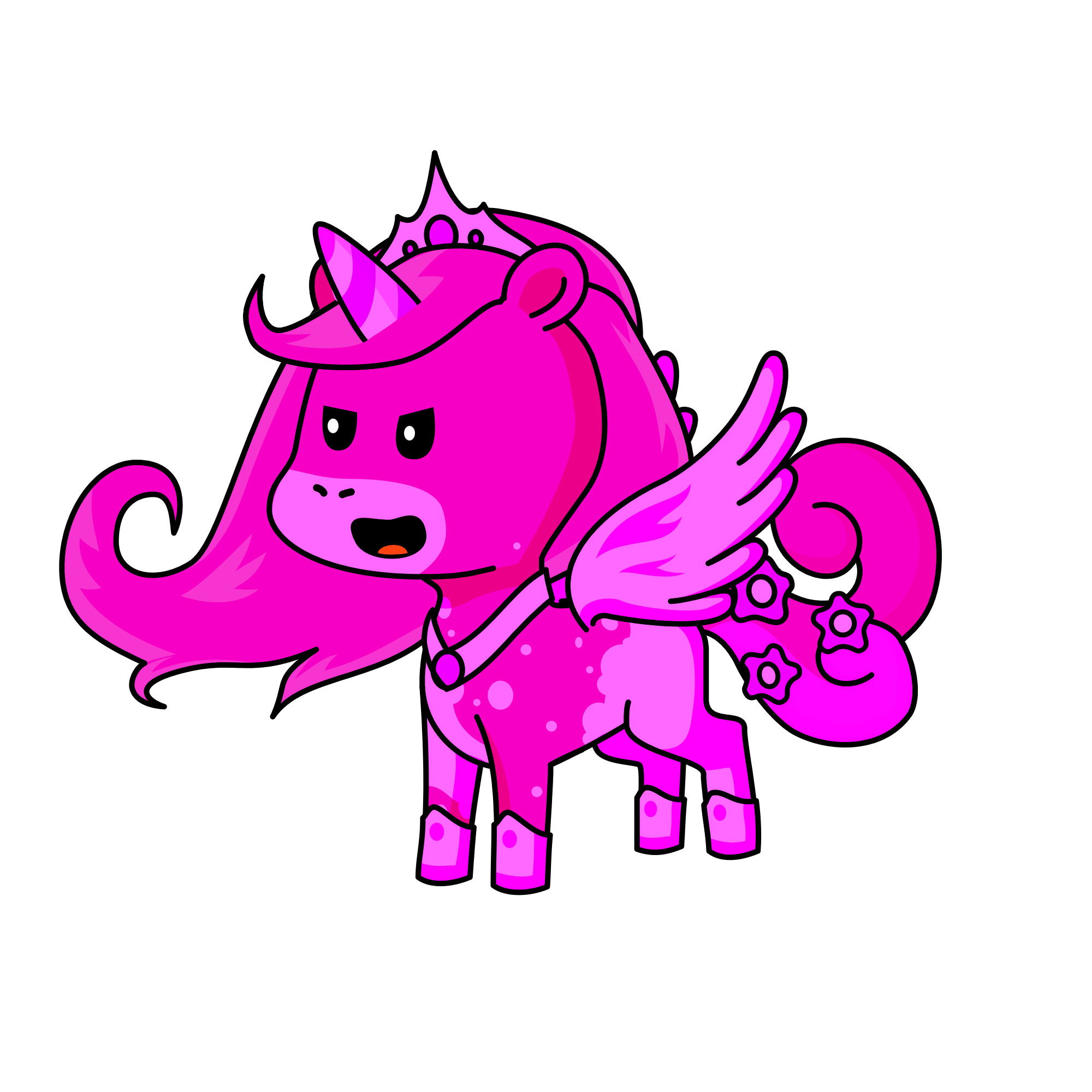 Spoiled brat (Jessica), the unicorn