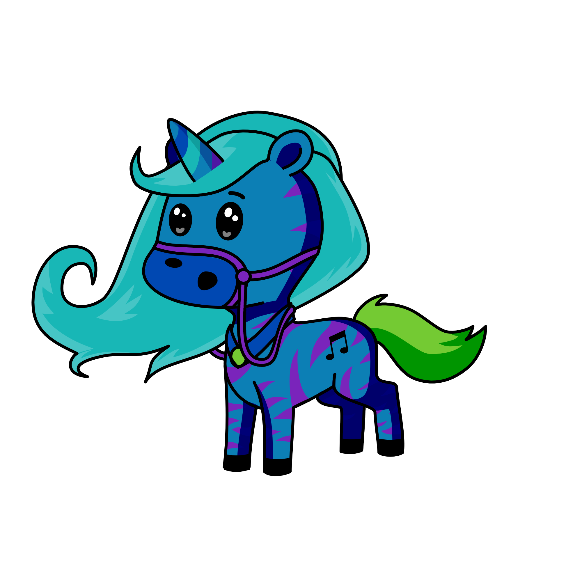Moonlight , the unicorn