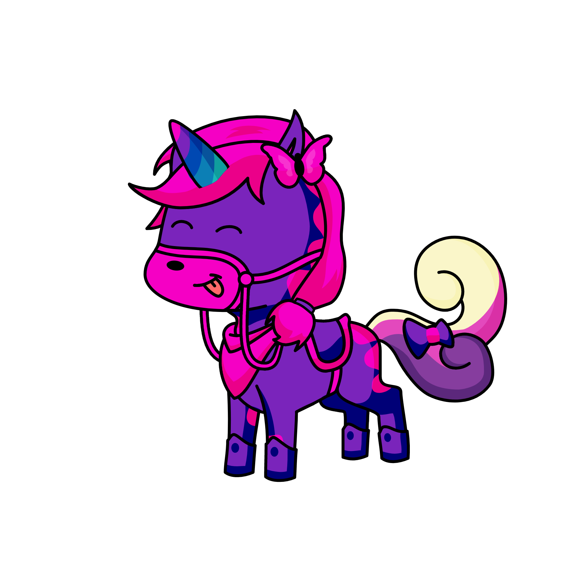 Pecan, the unicorn