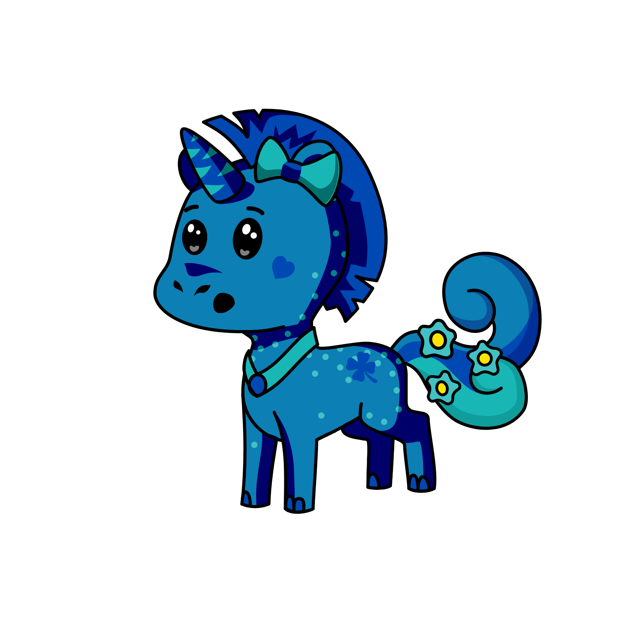 Bucky, the unicorn