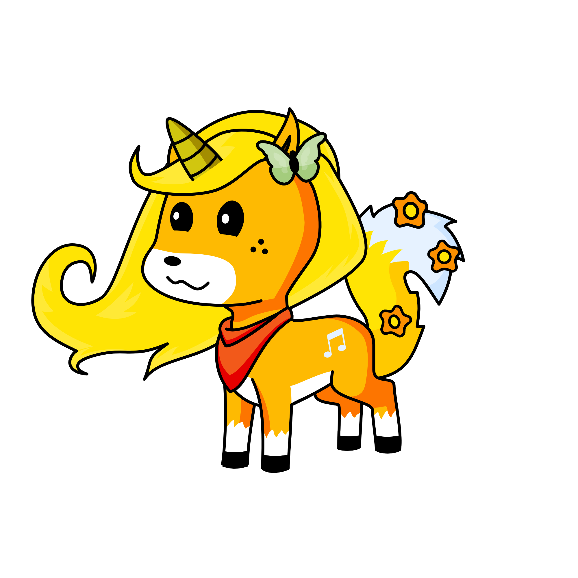 fushathepotato, the unicorn