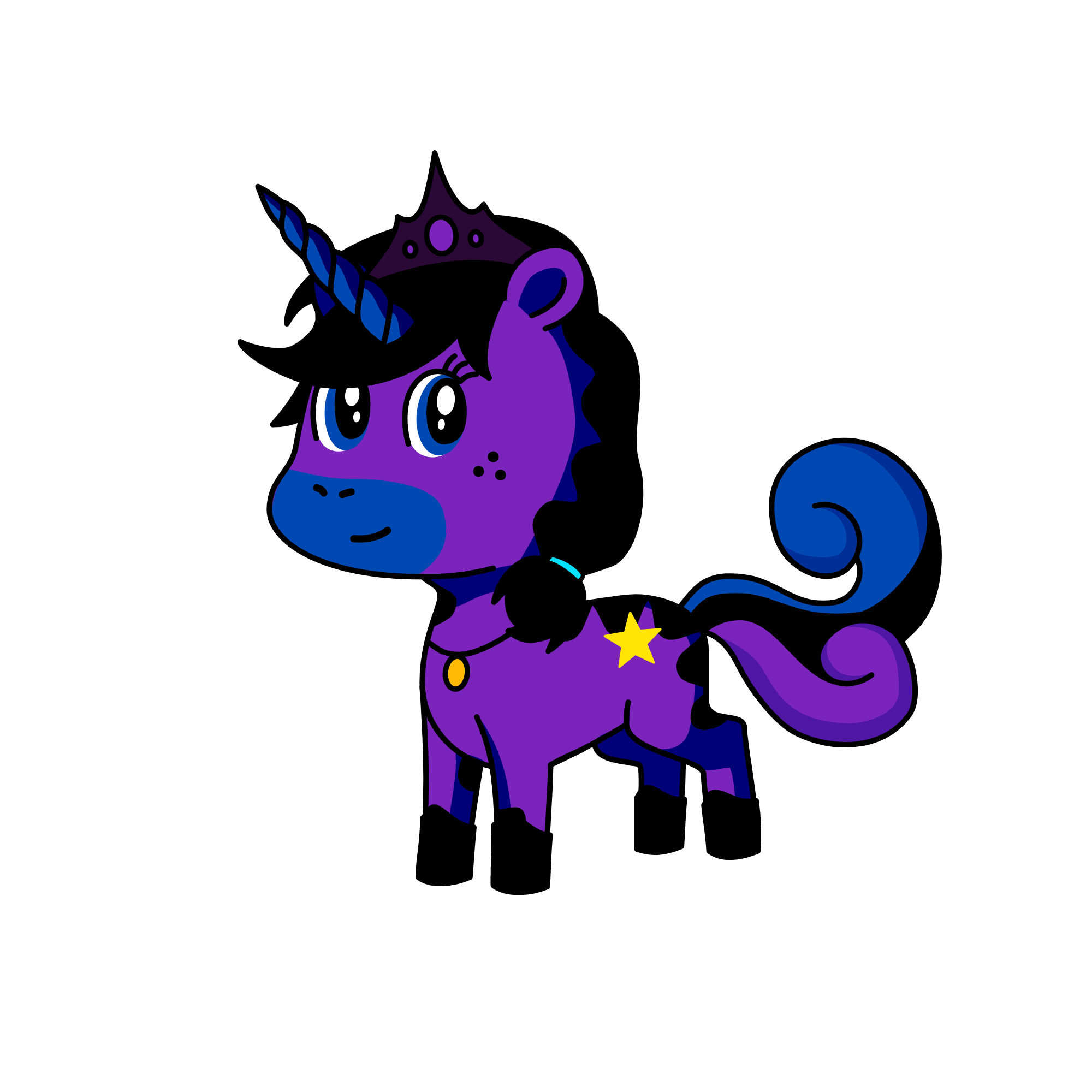 Night Queen, the unicorn