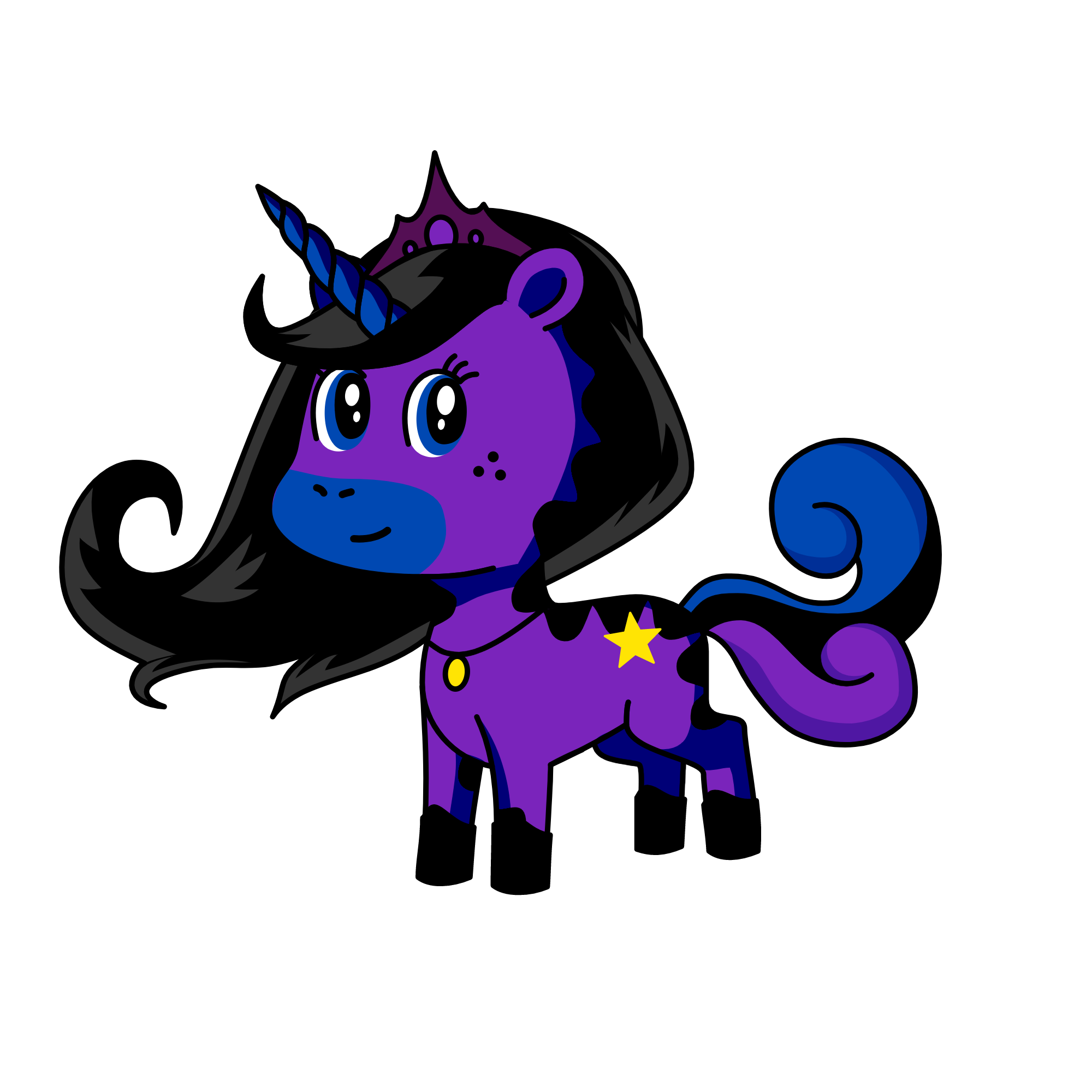 Night Queen, the unicorn