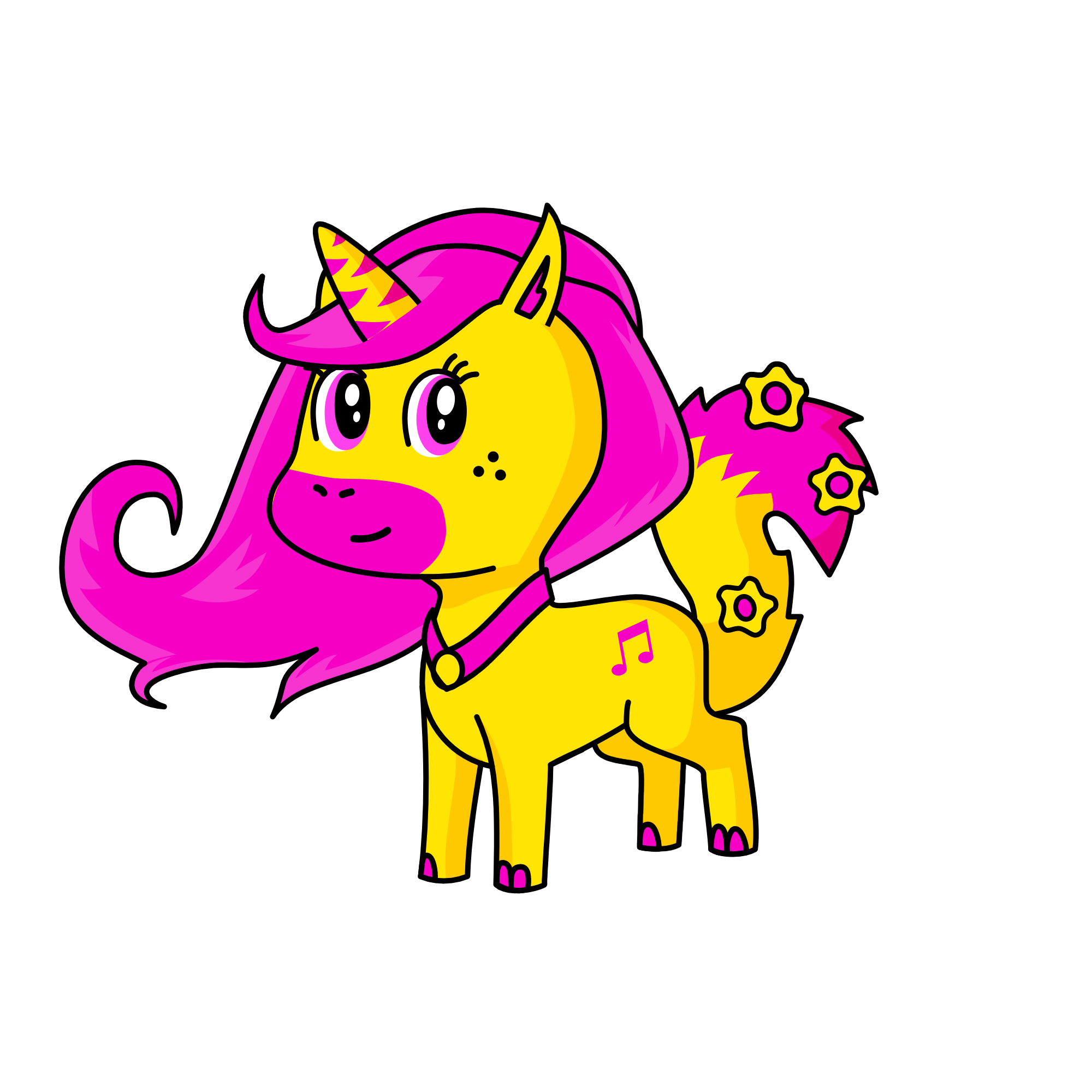 Emily, the unicorn