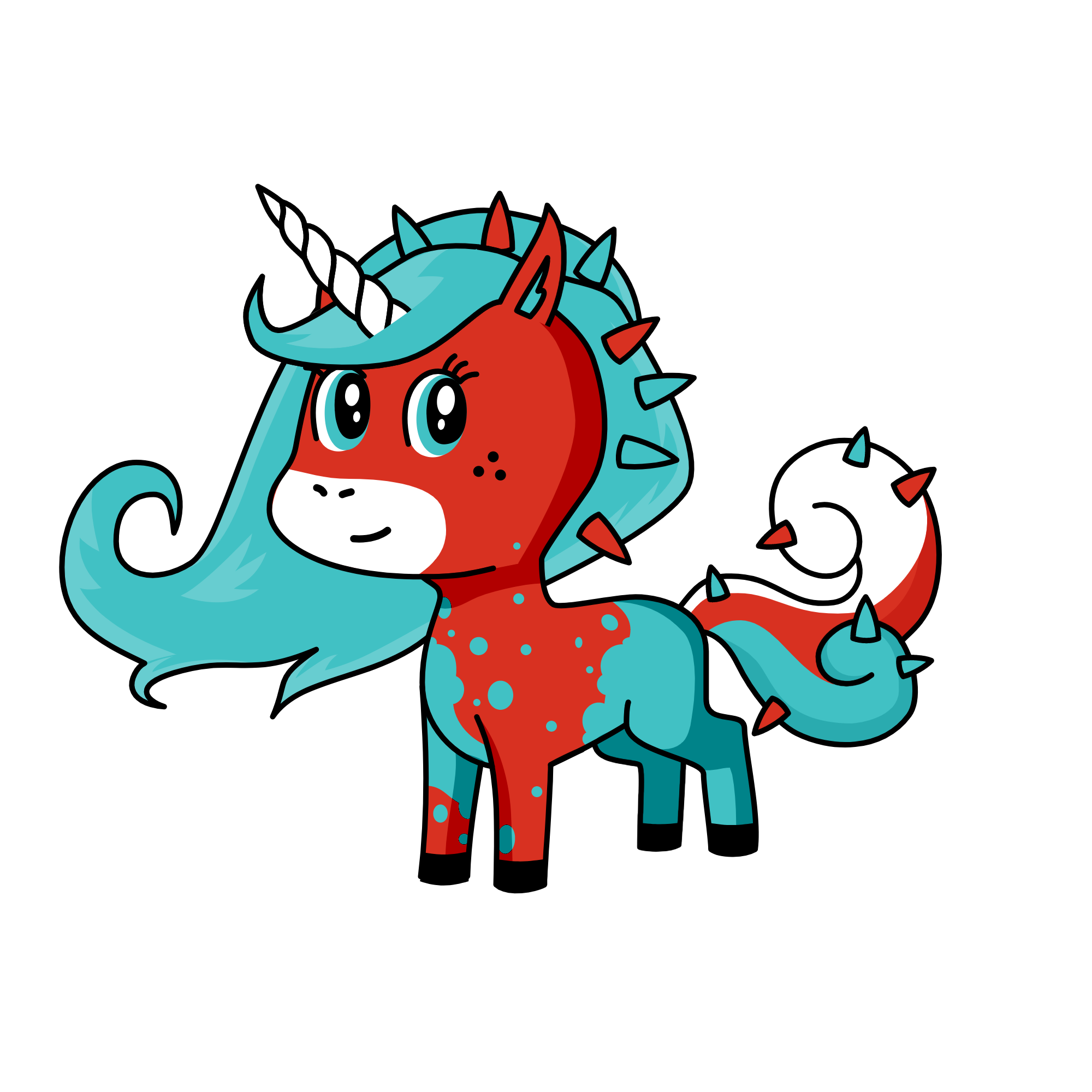 Fire & Ice, the unicorn