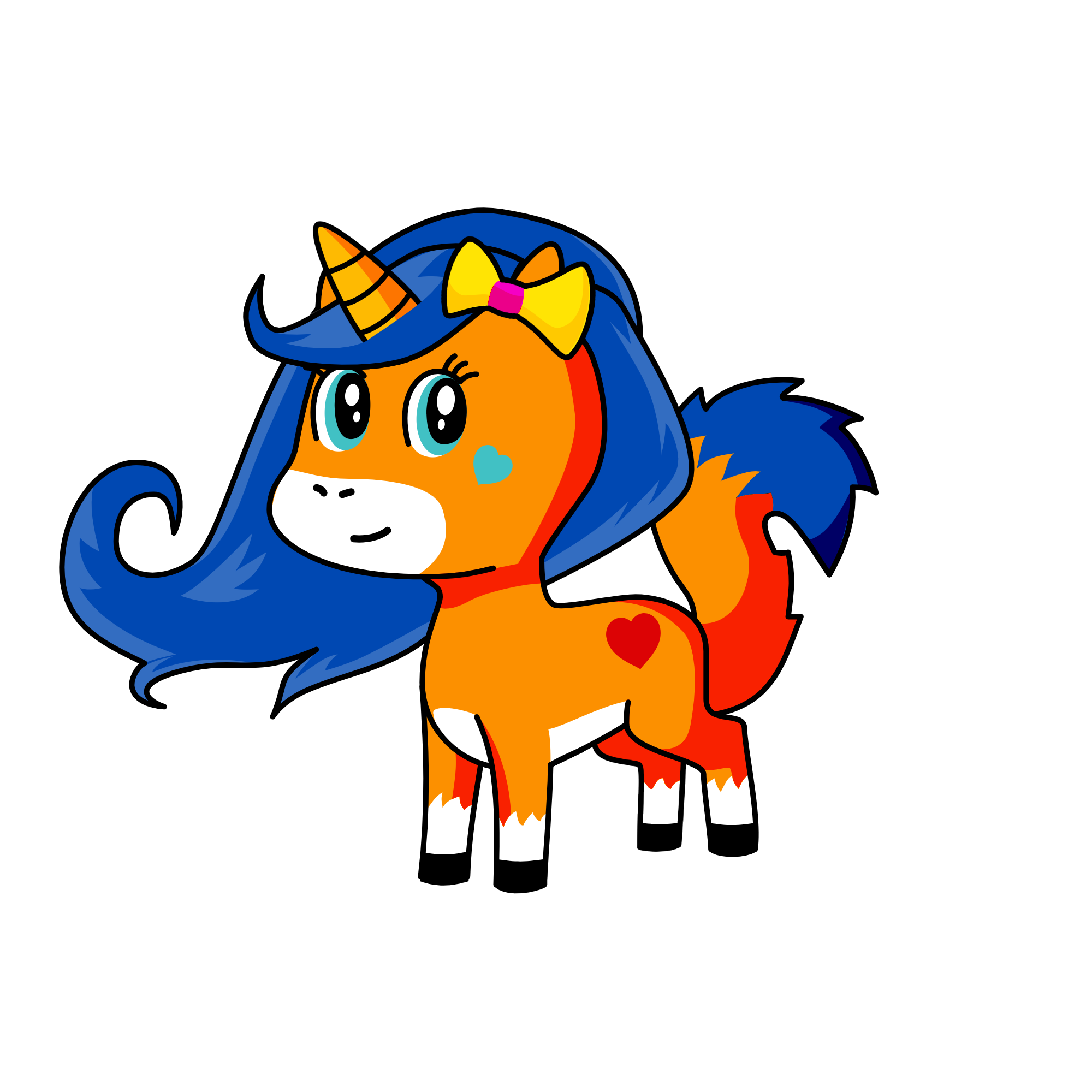 Stella, the unicorn