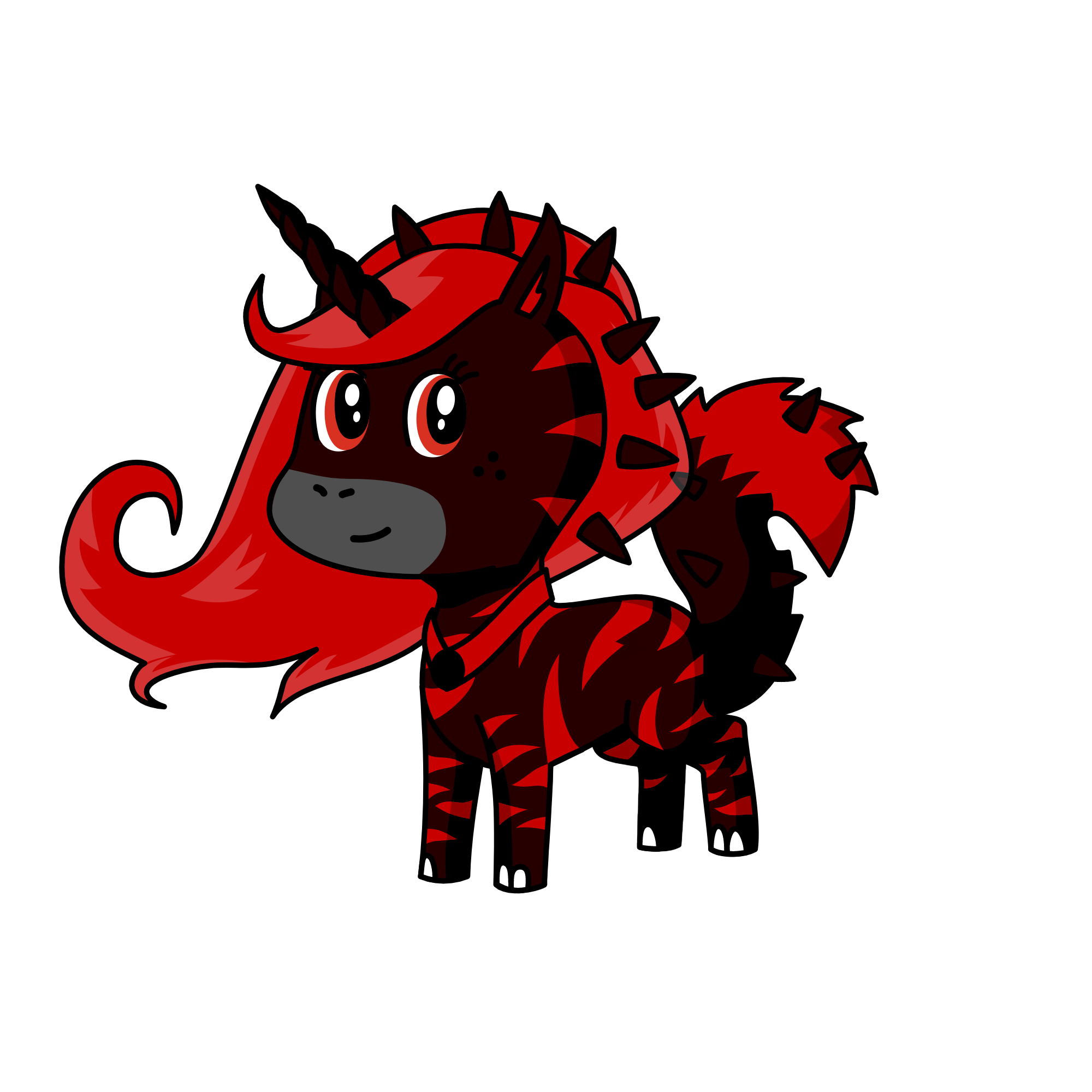 Bloodmoon, the unicorn