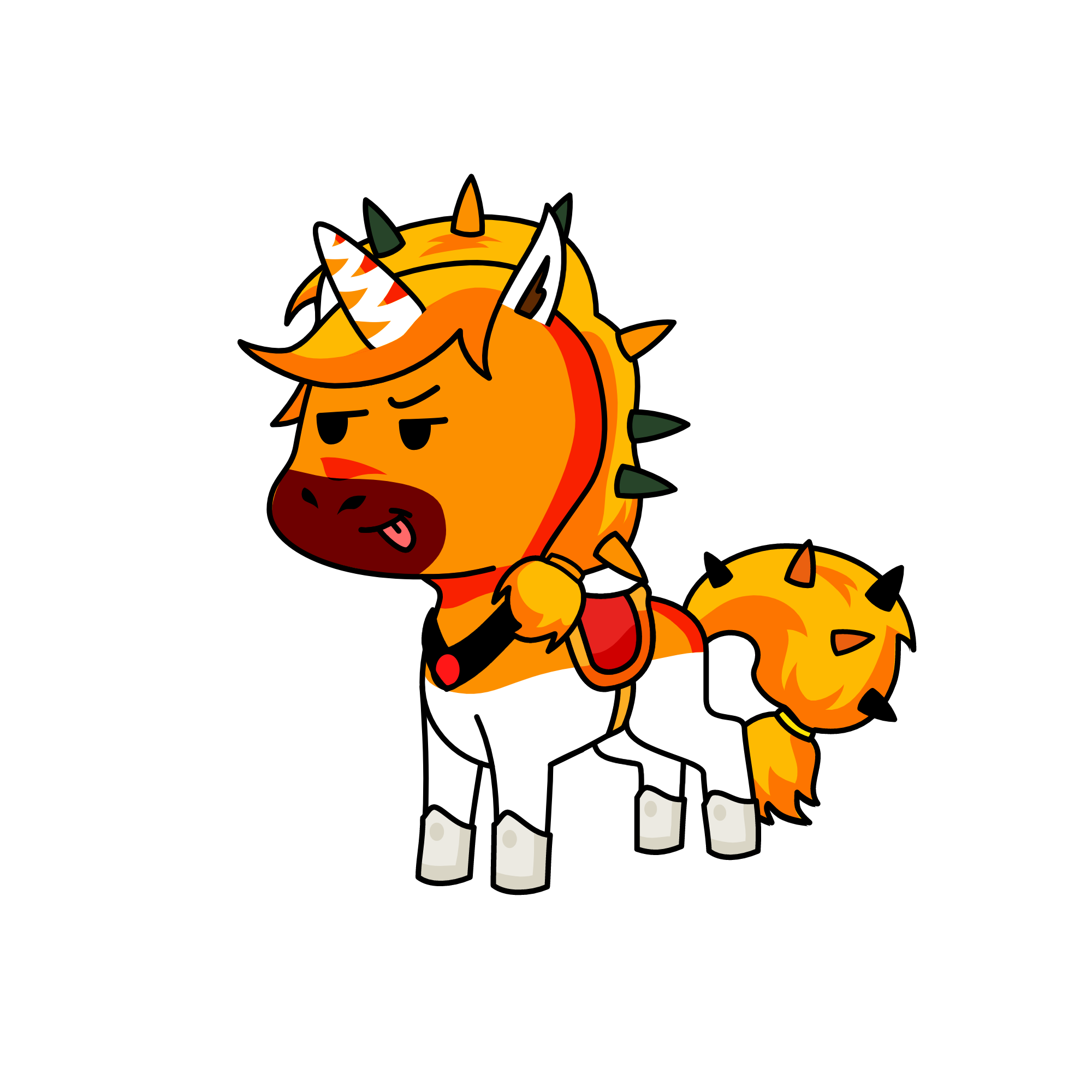 Evil Susie, the unicorn