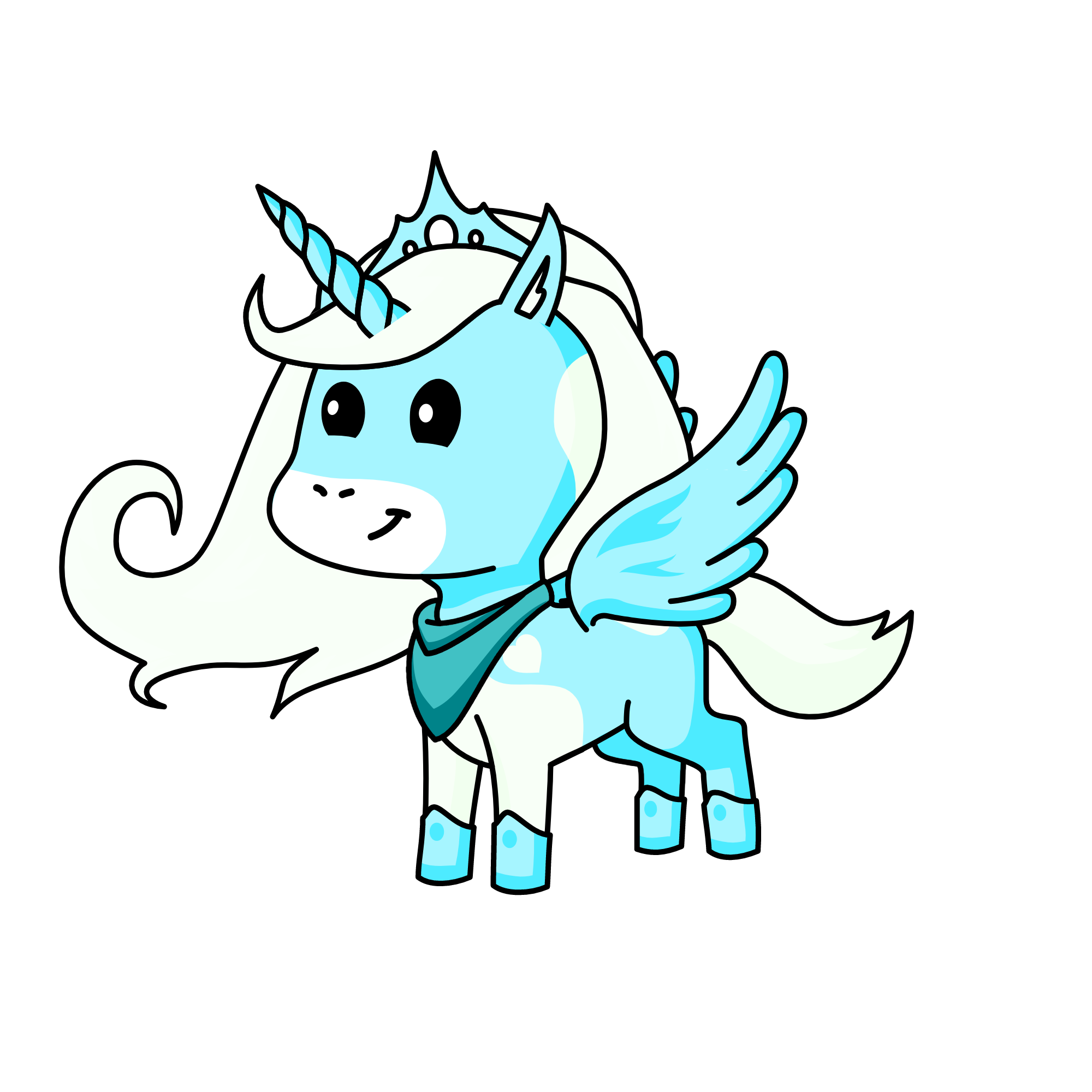 Irene, the unicorn