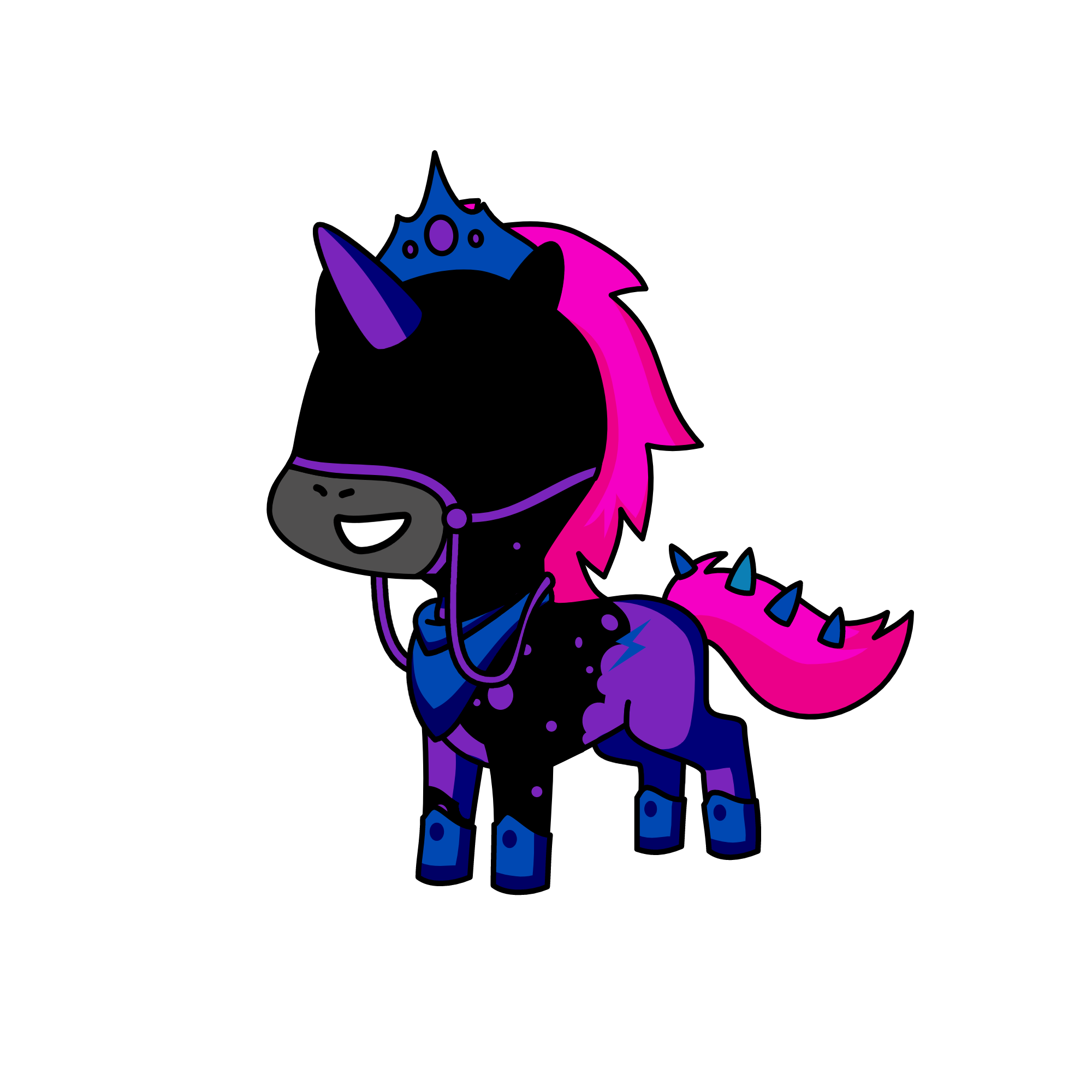 Darkside, the unicorn
