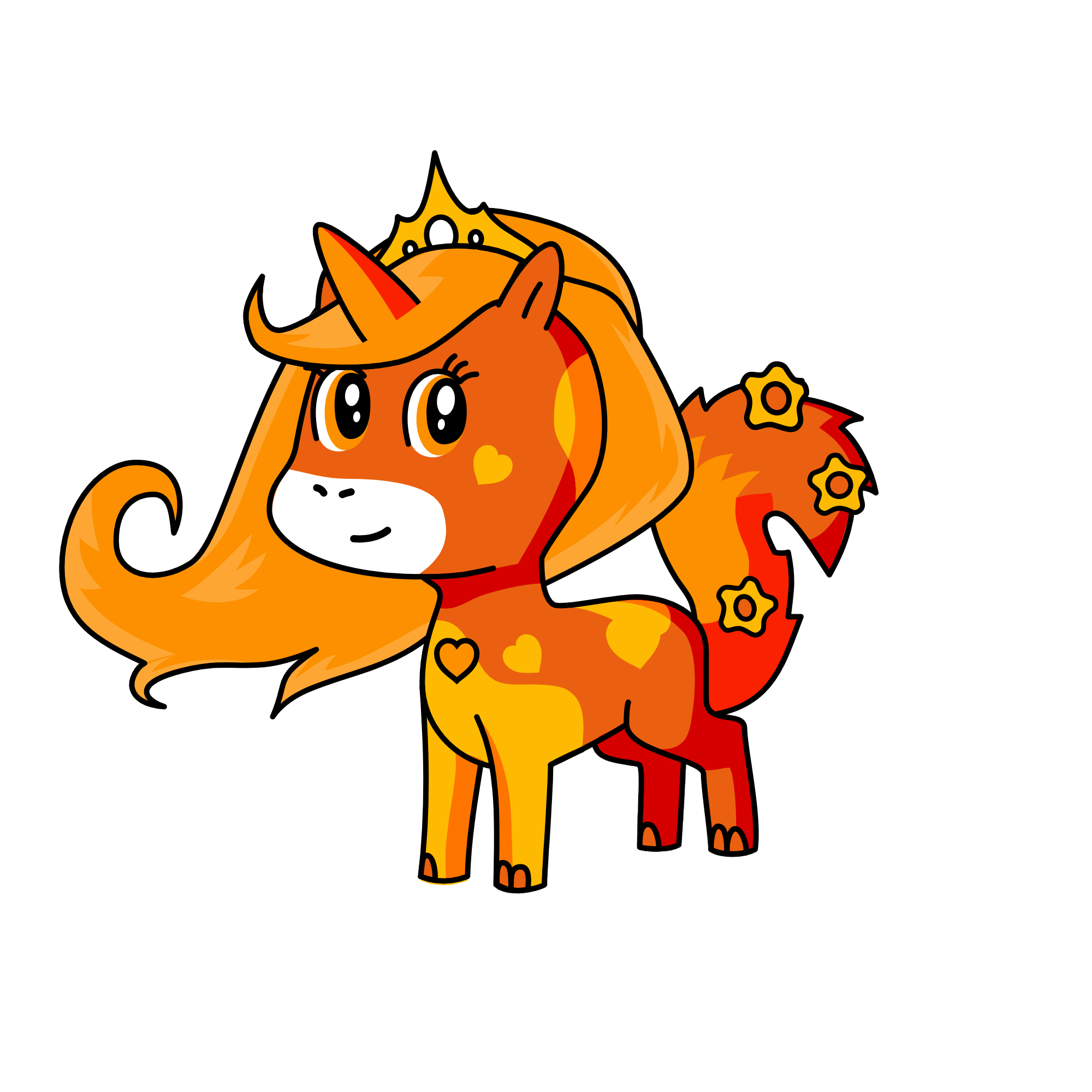 OrAnGe, the unicorn