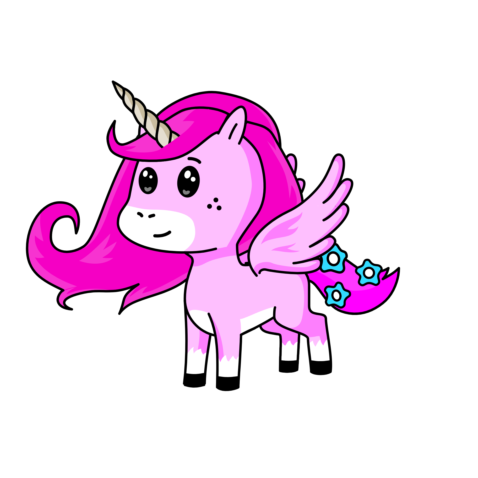pinkeye pie, the unicorn