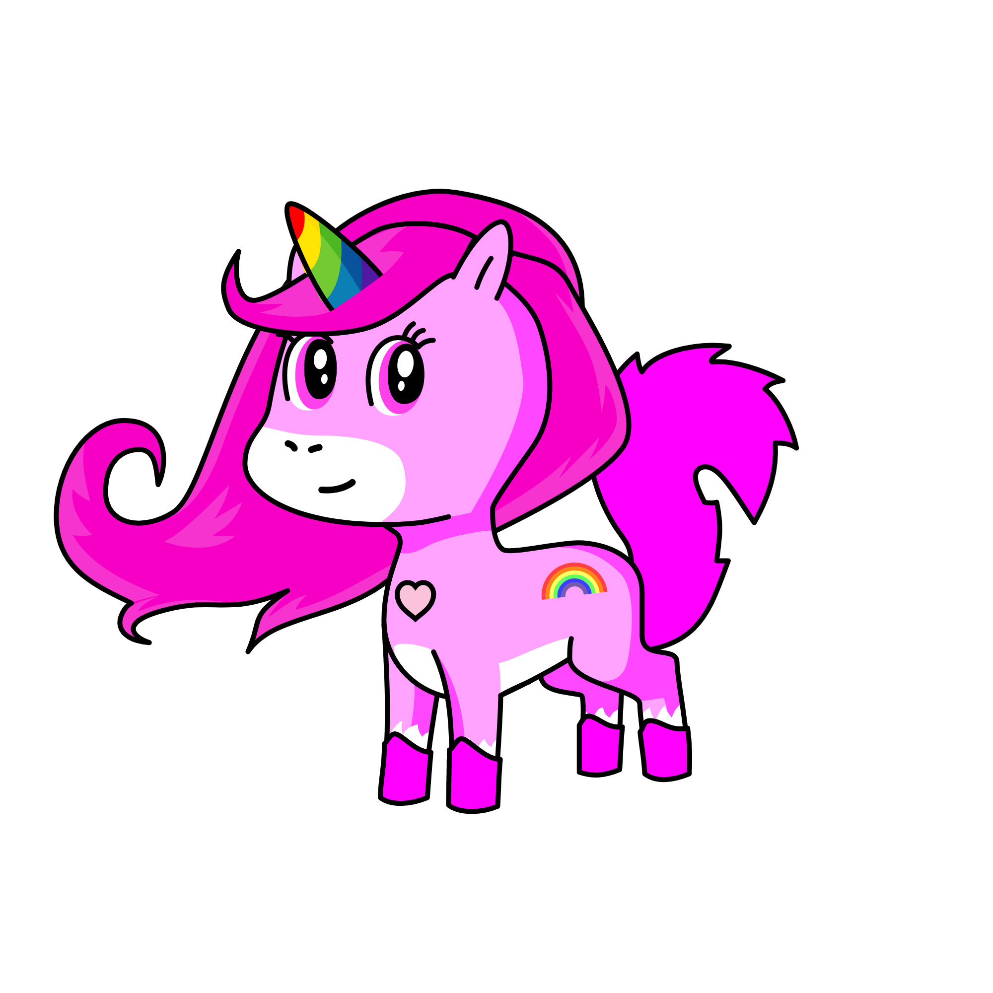 Maly, the unicorn