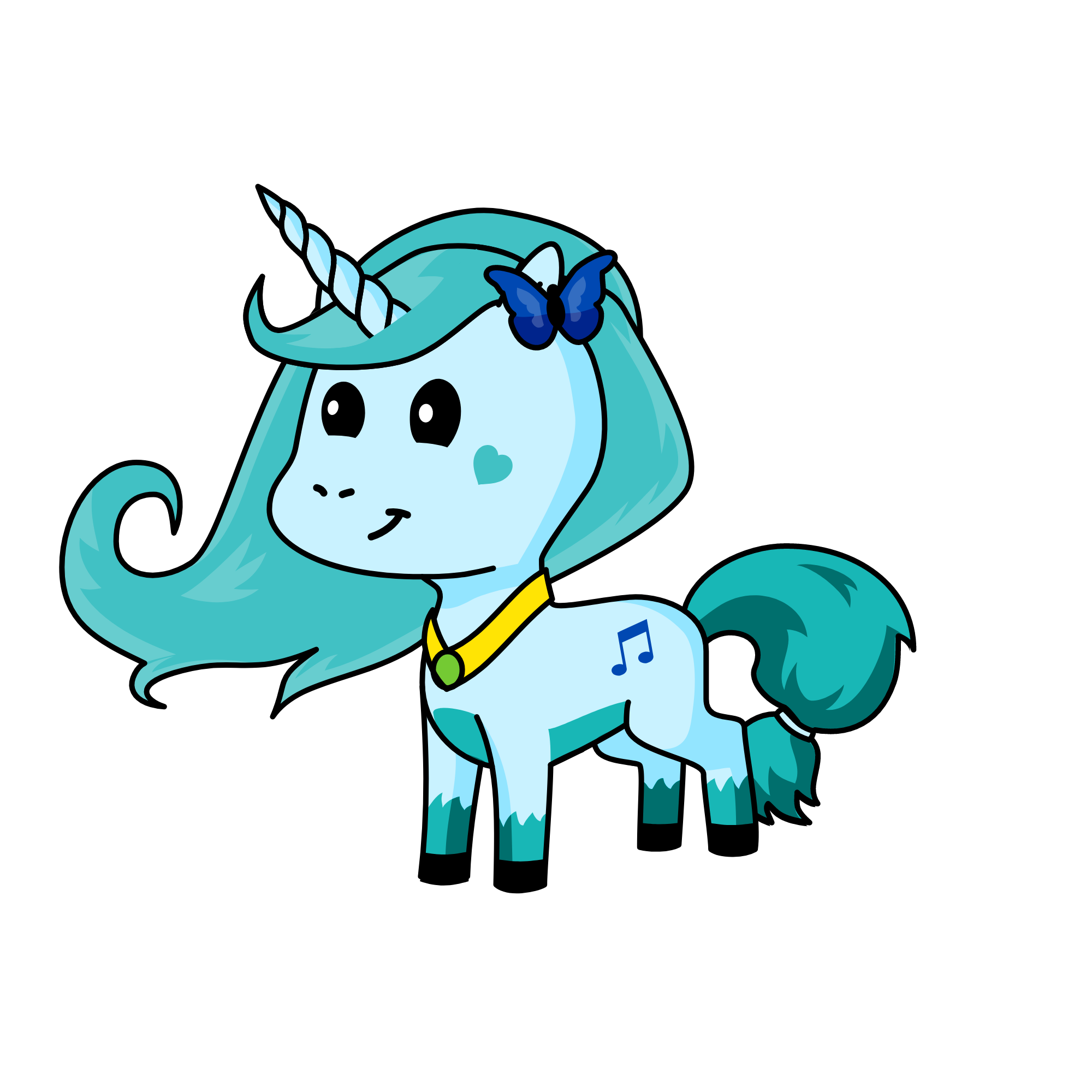 Moon, the unicorn