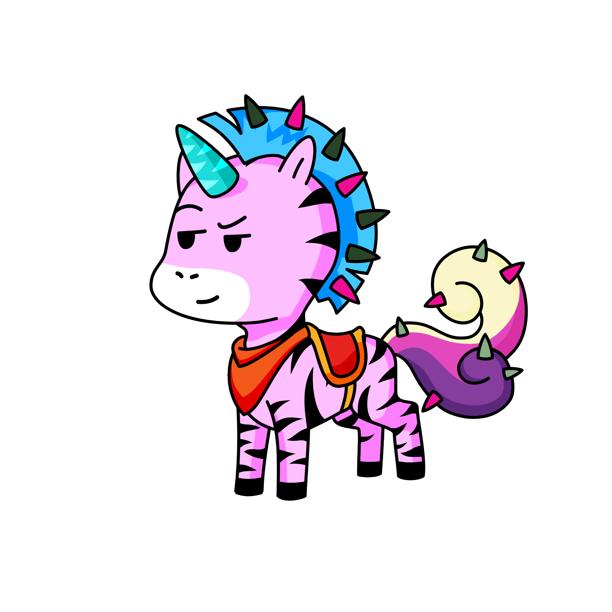 DARK POWER, the unicorn