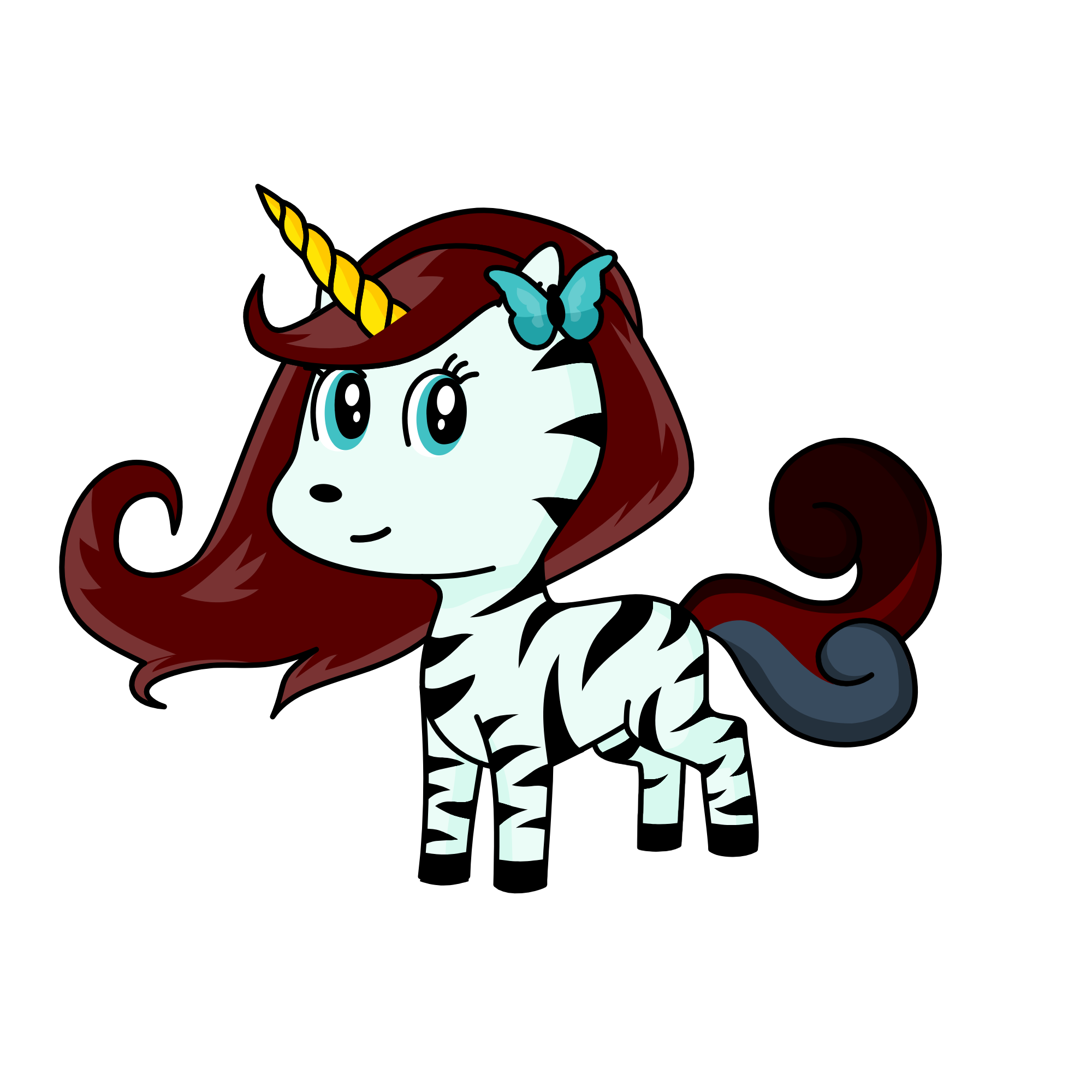 Snow Fall, the unicorn