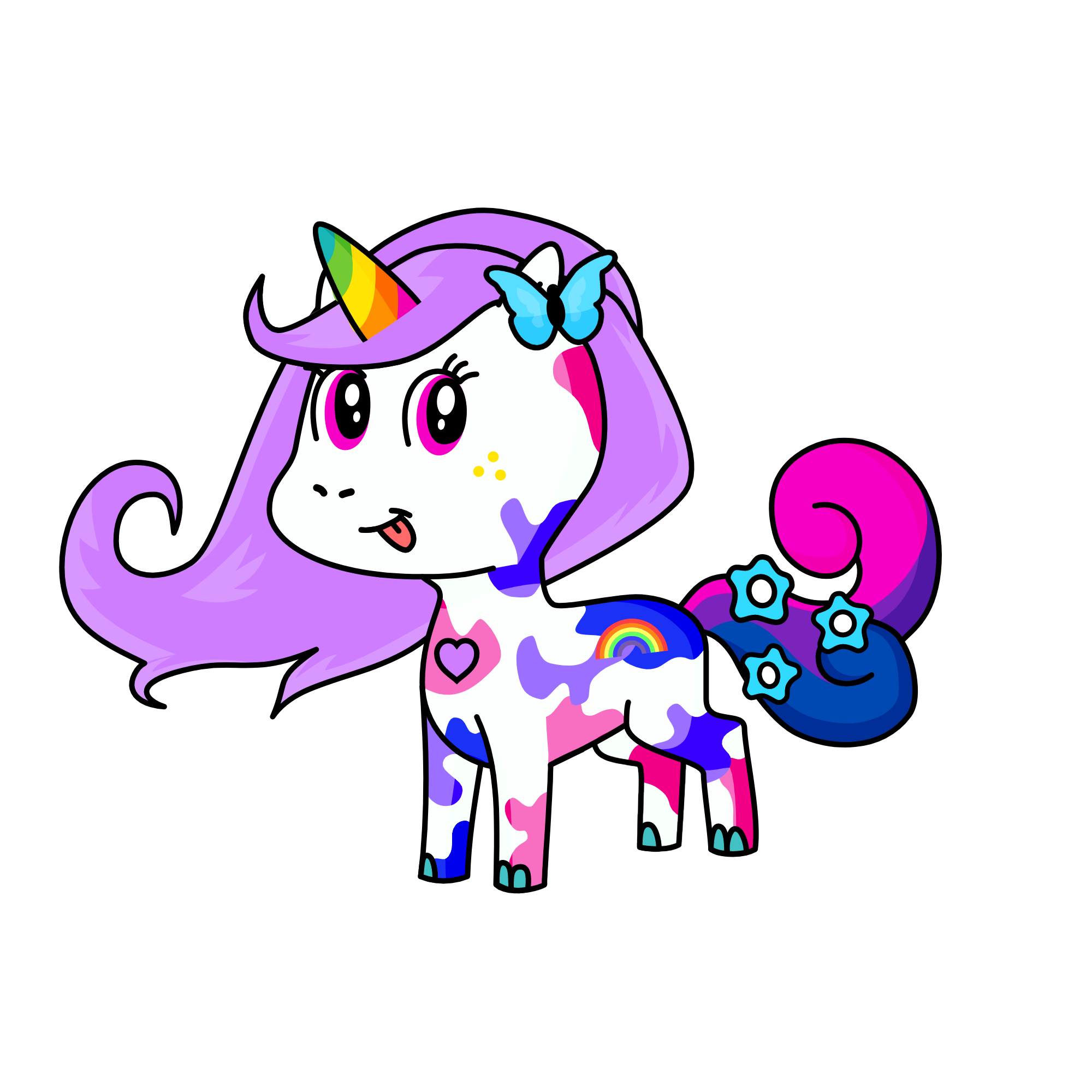 Princess Lola, the unicorn