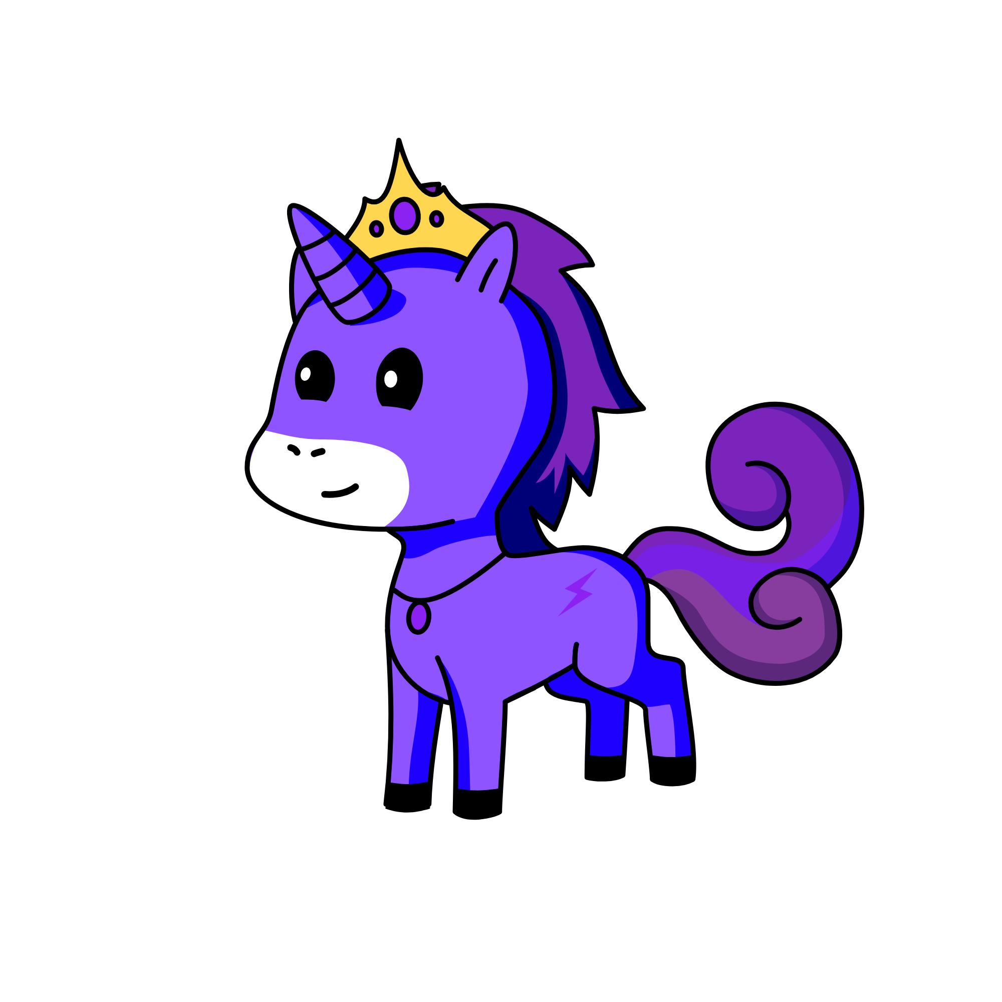 Queen of the dark, the unicorn