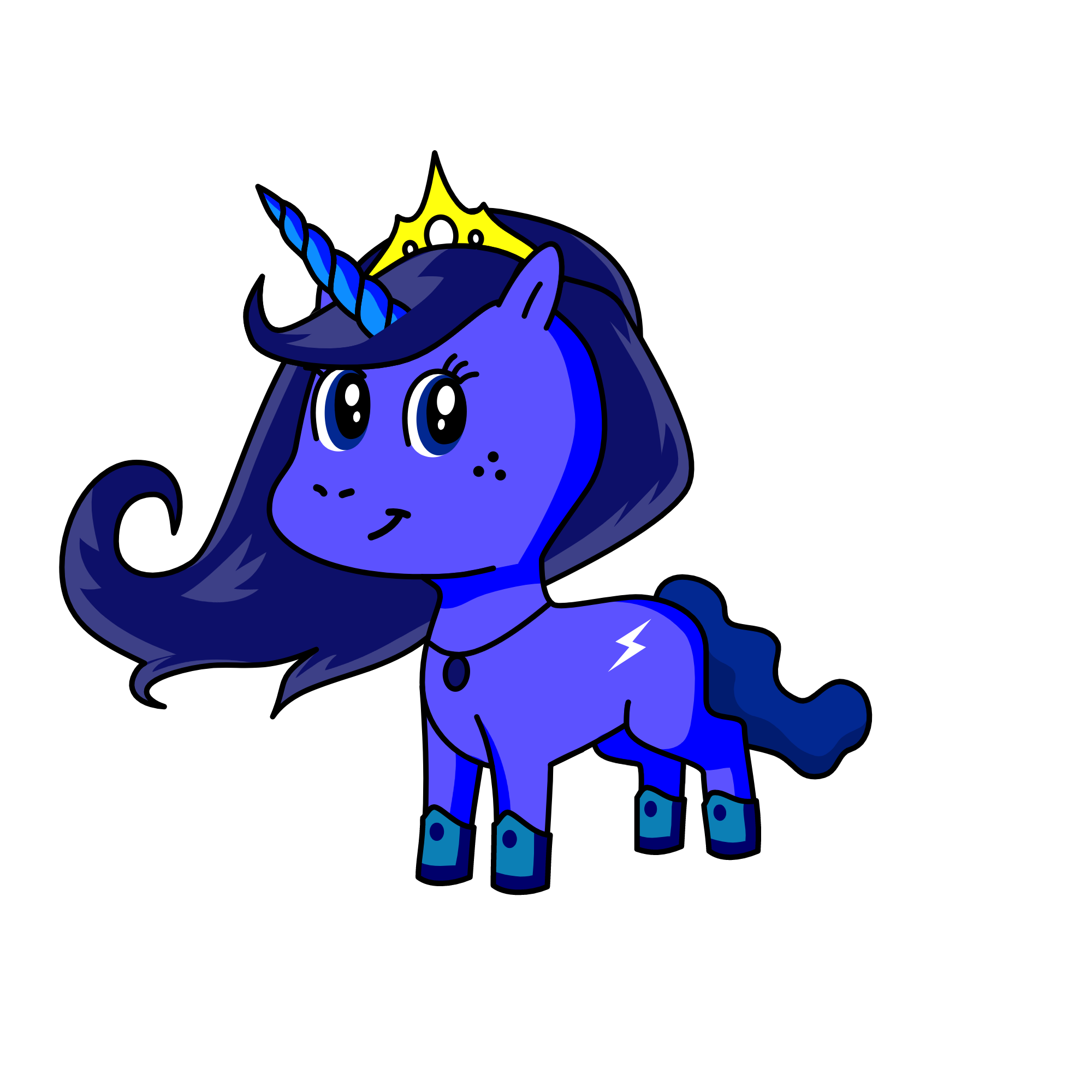 prinsses lona, the unicorn