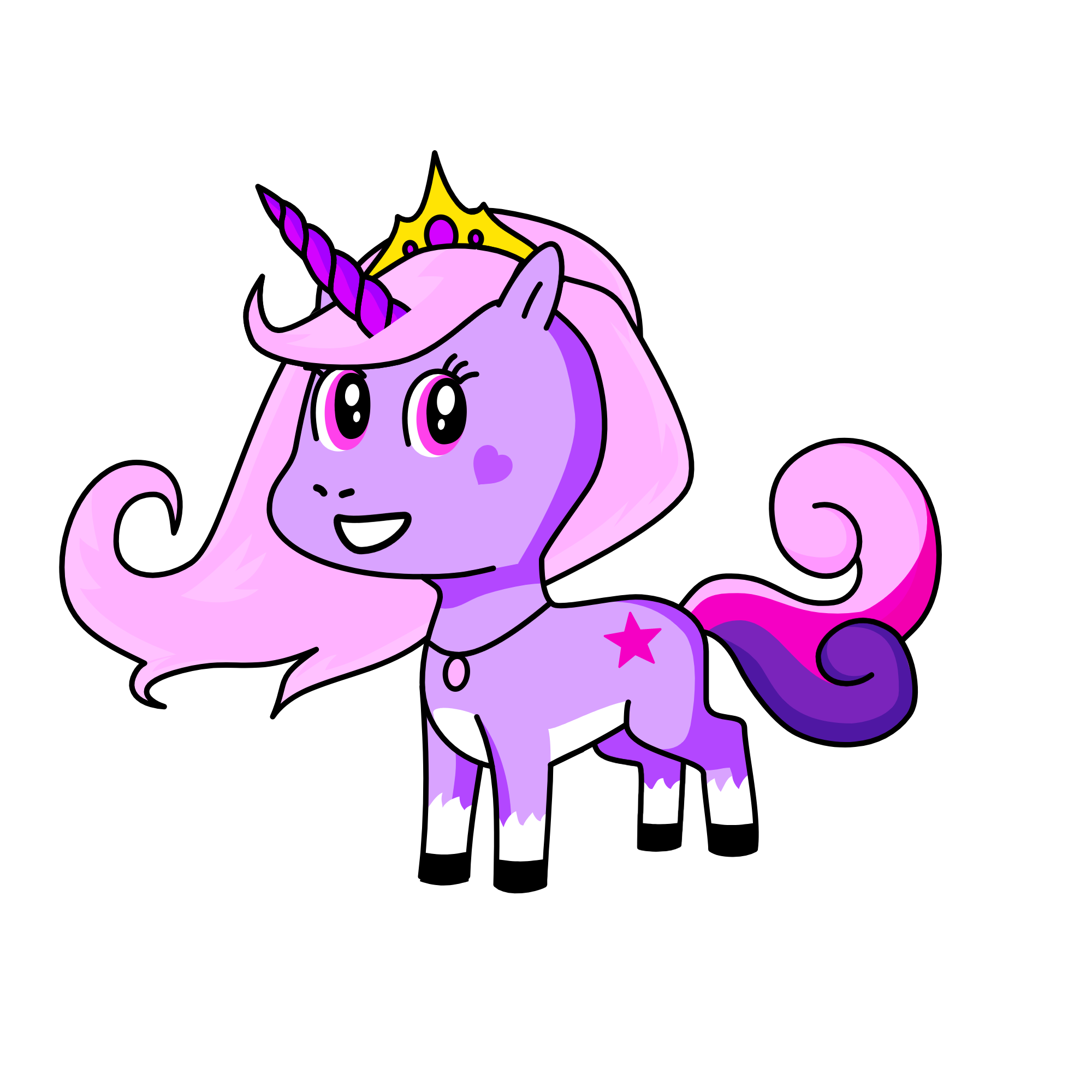 Star Light, the unicorn