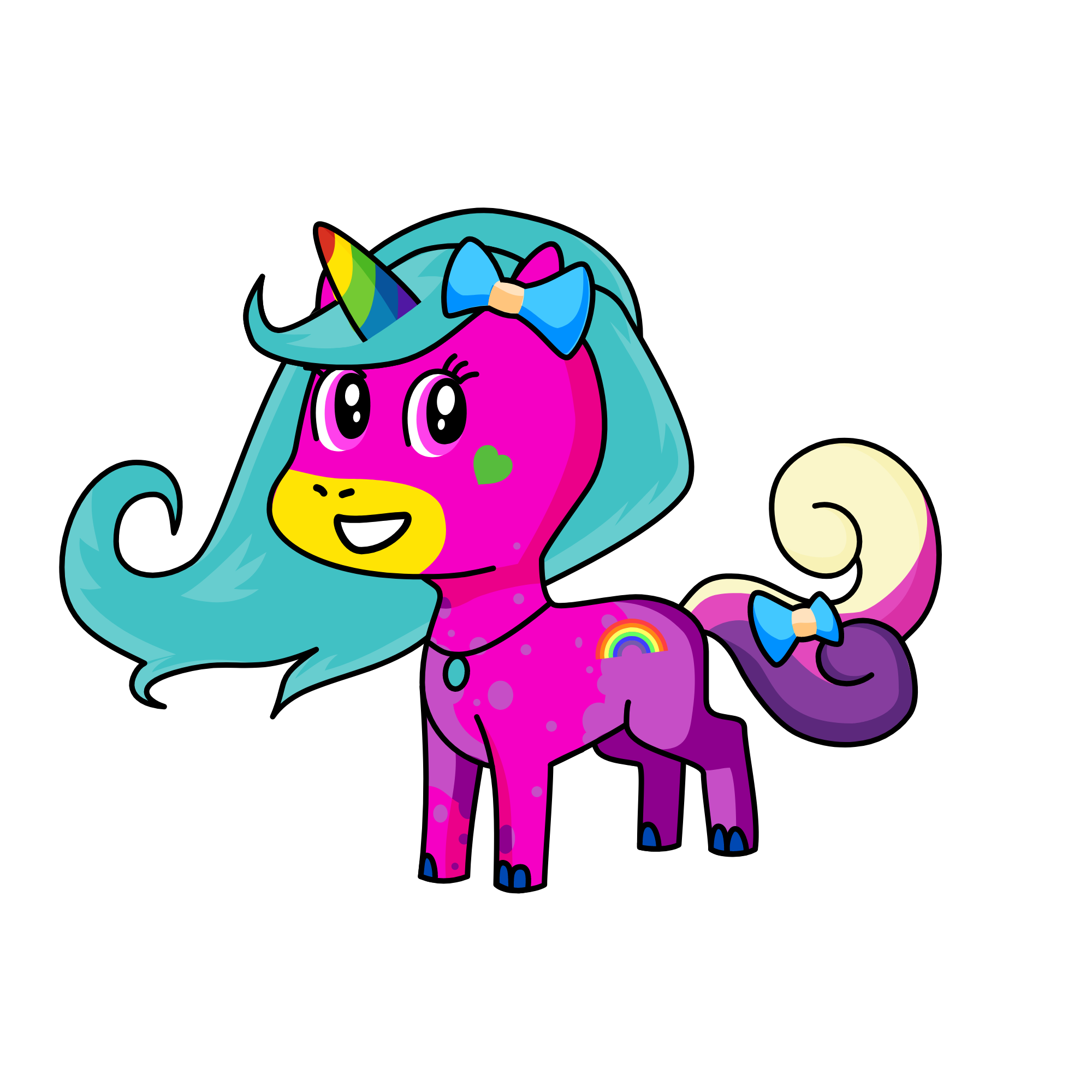 Sophia, the unicorn