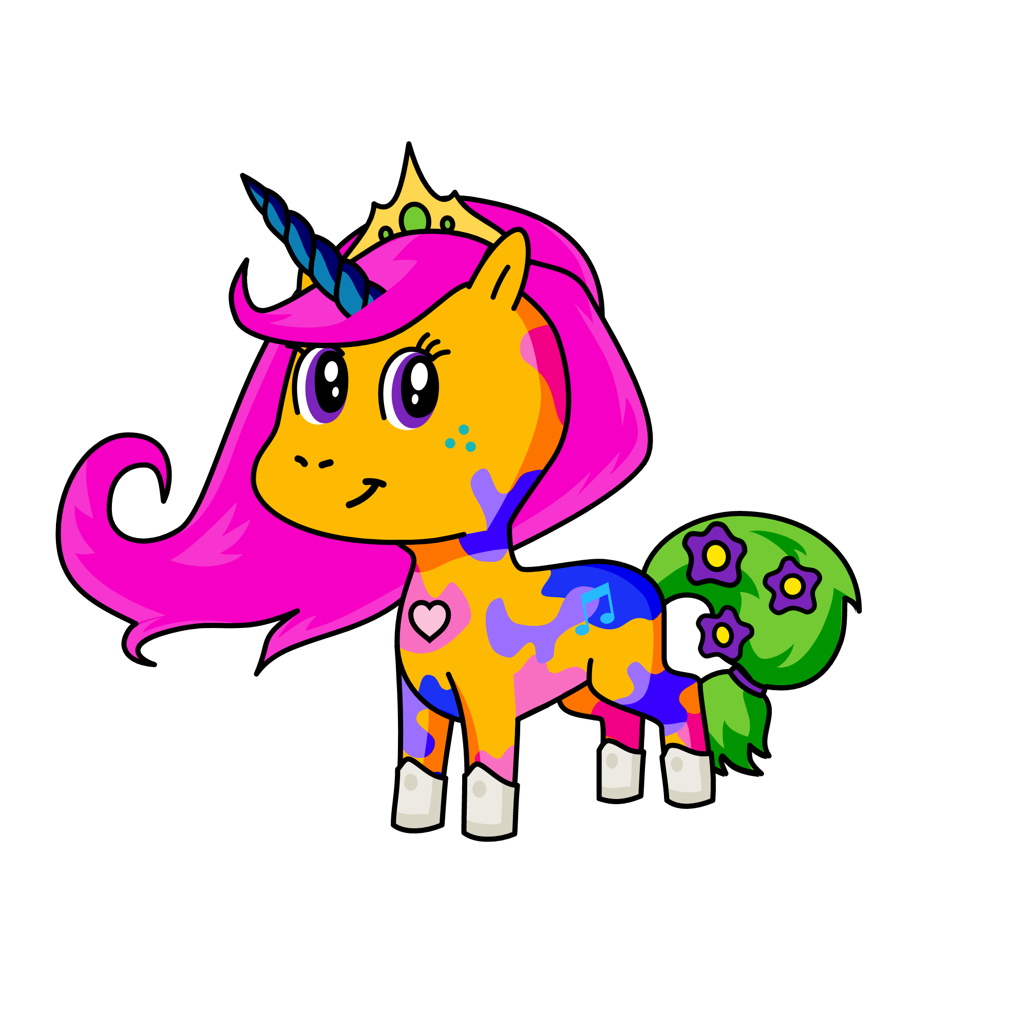 dot, the unicorn