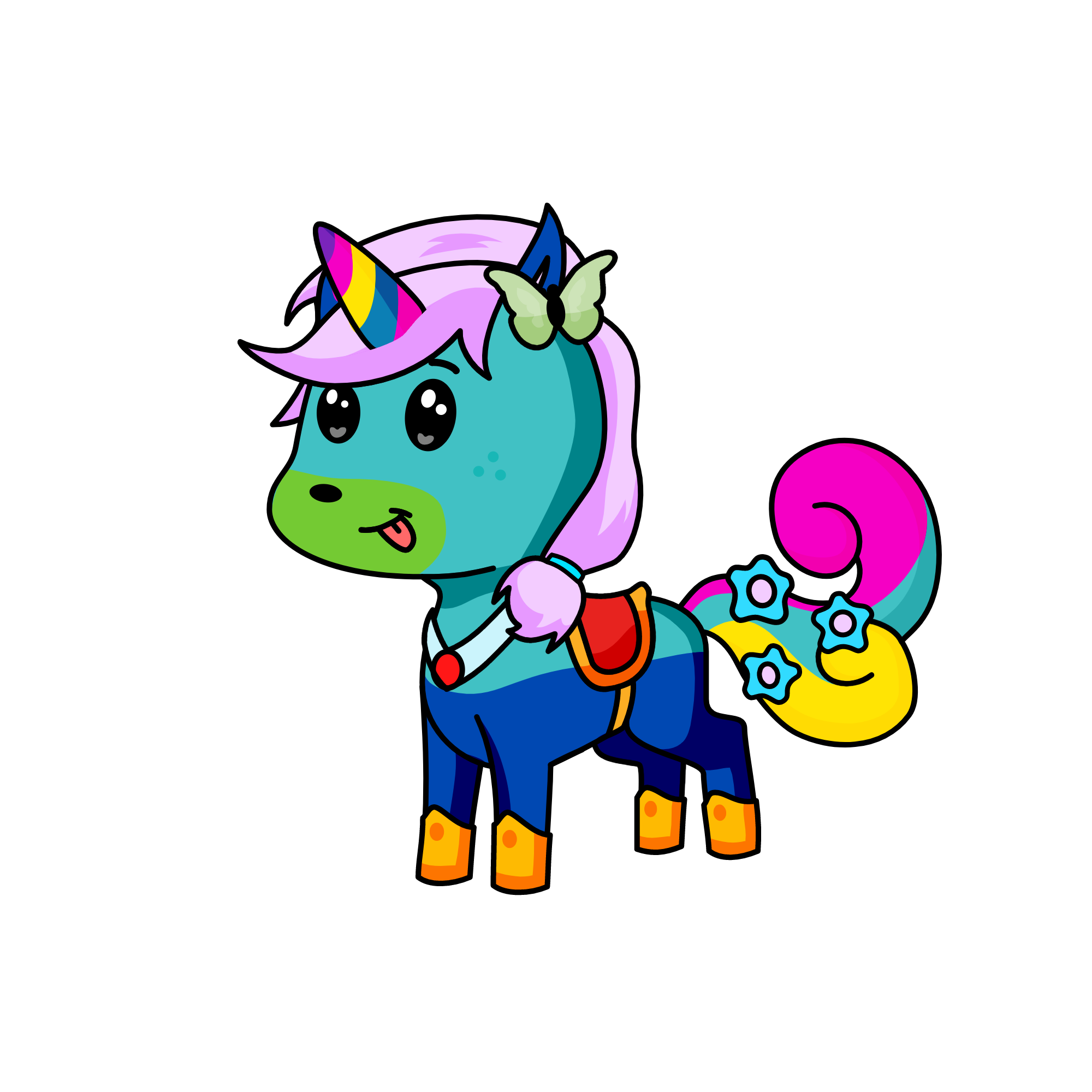 pb,, the unicorn