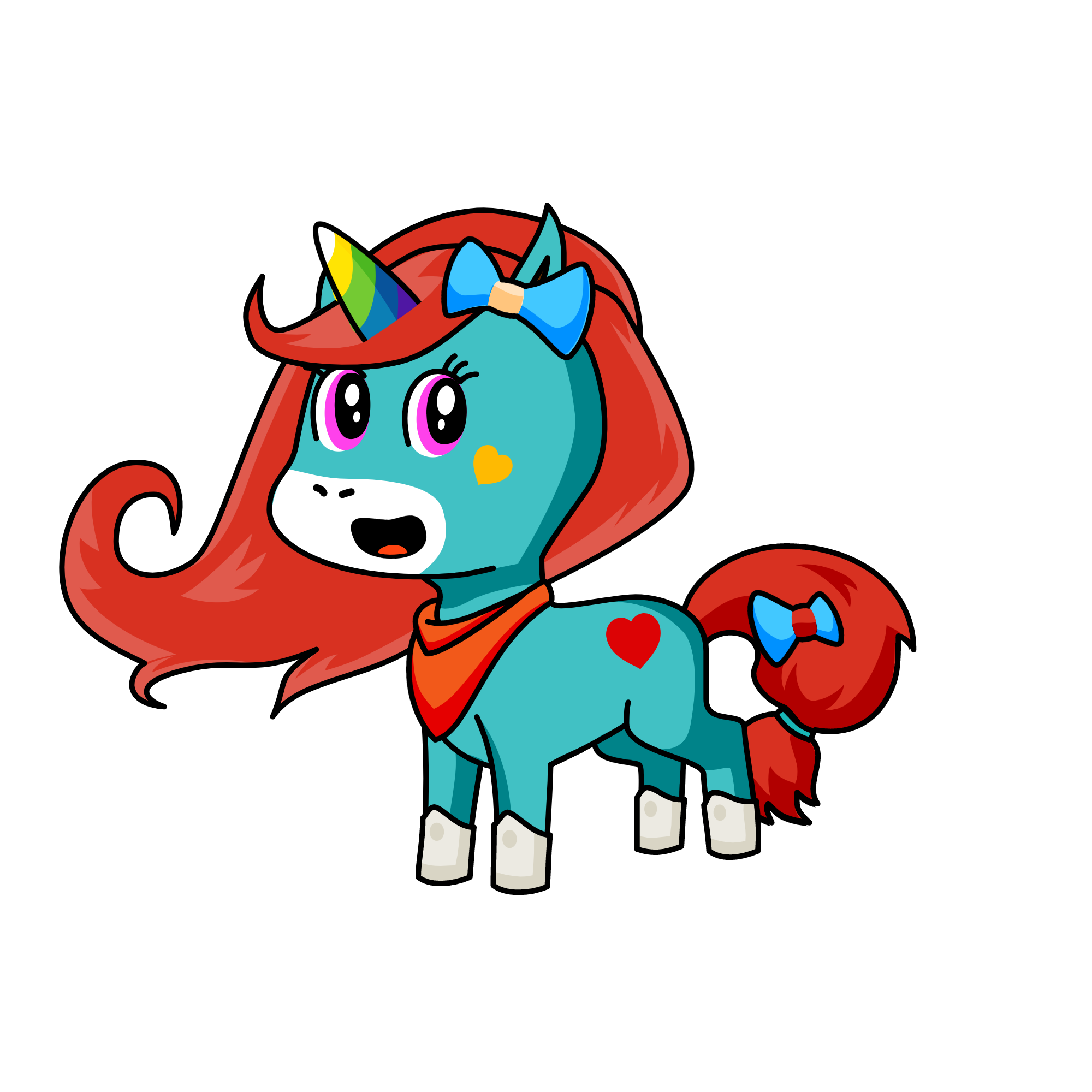 น้ำใส, the unicorn