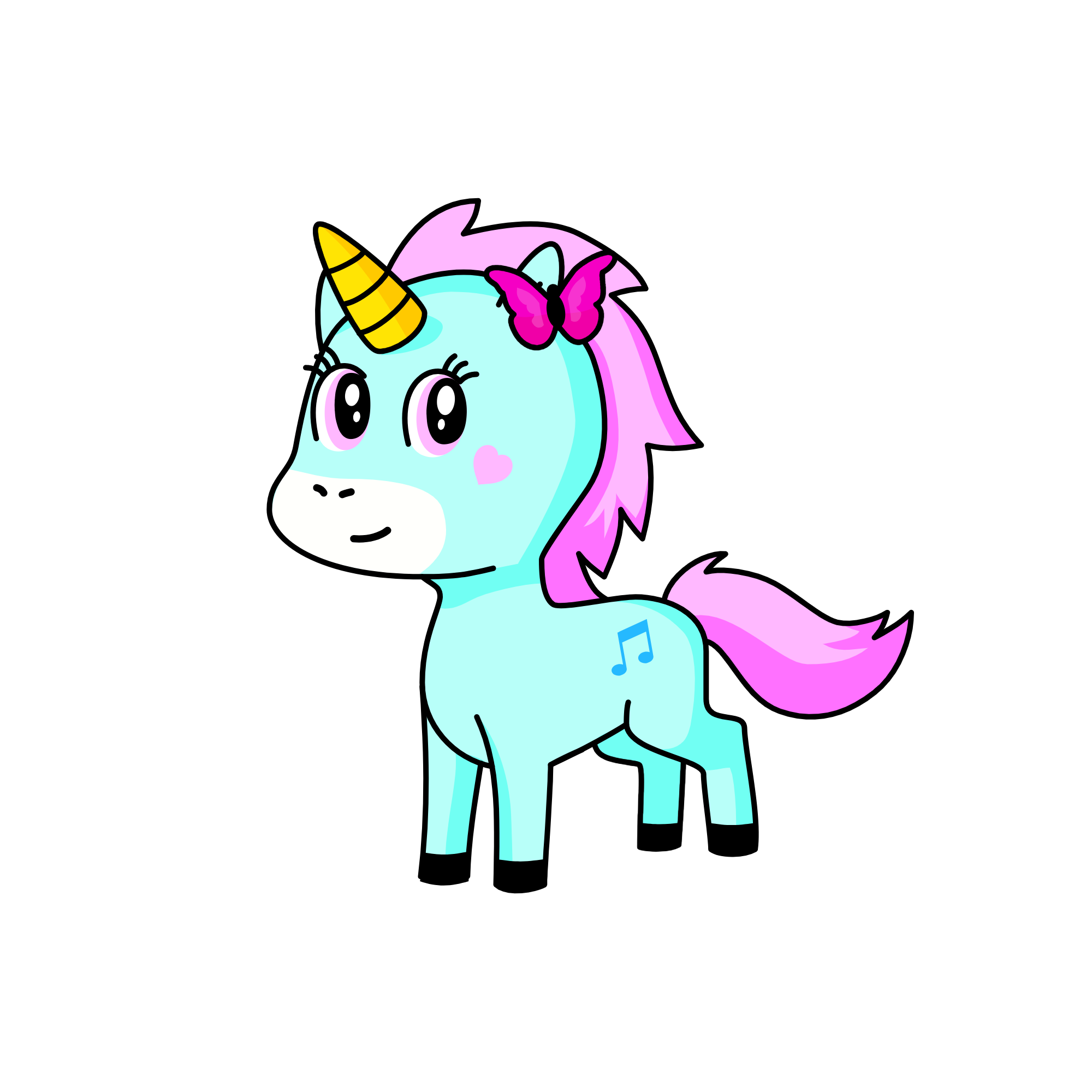 Alexandra, the unicorn