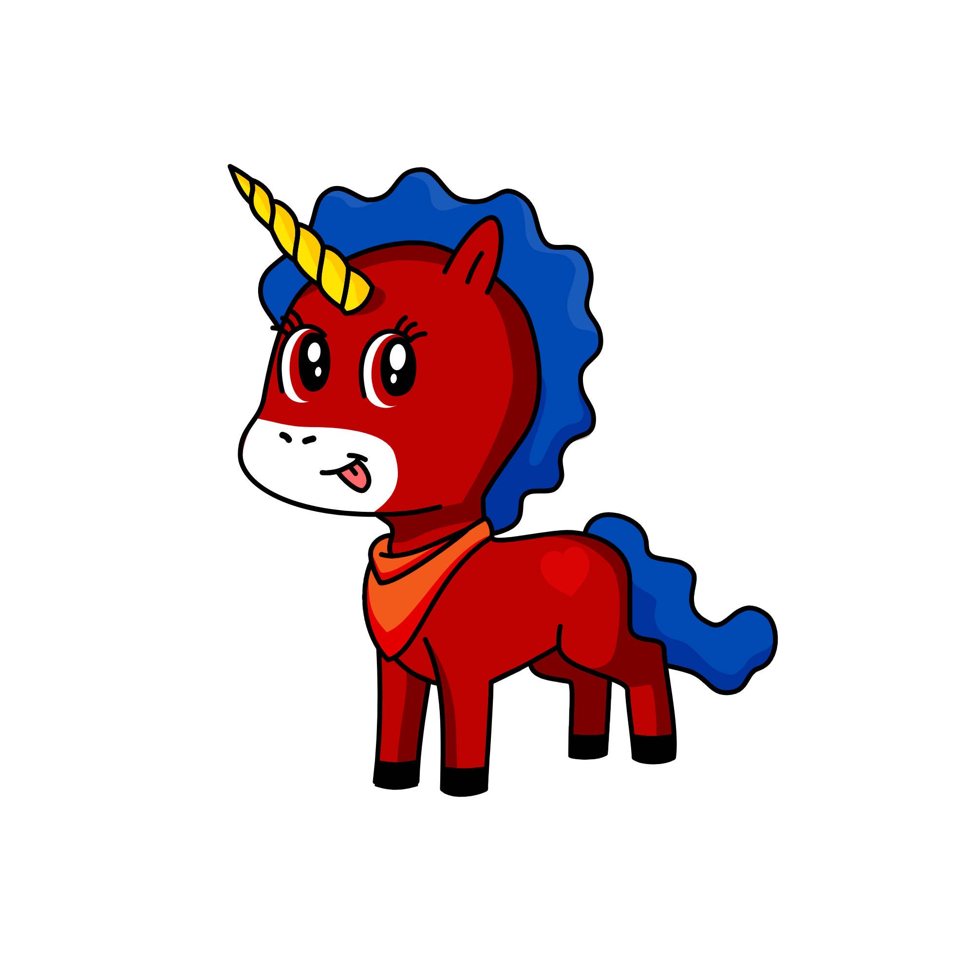 king mix mach, the unicorn