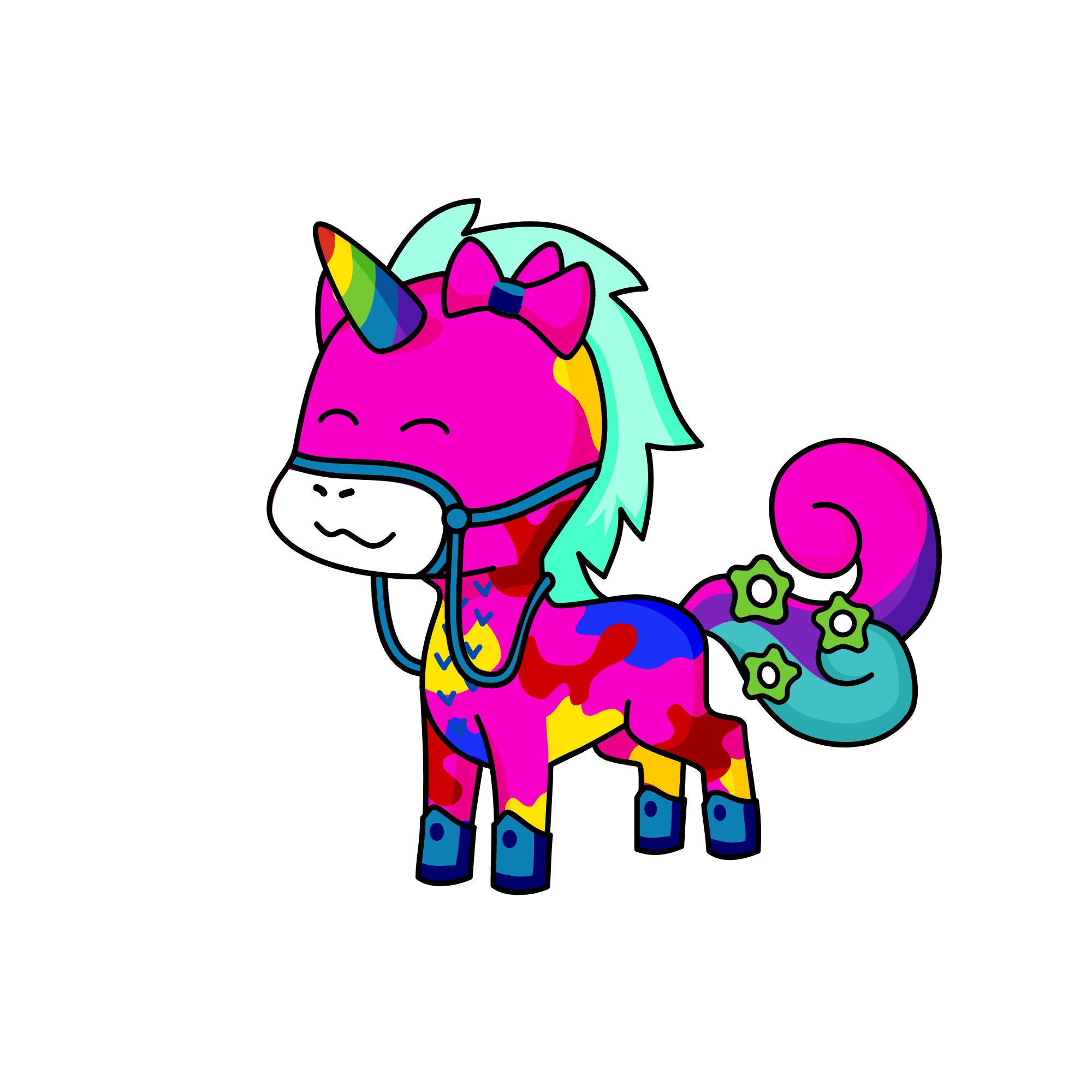 Daphine, the unicorn