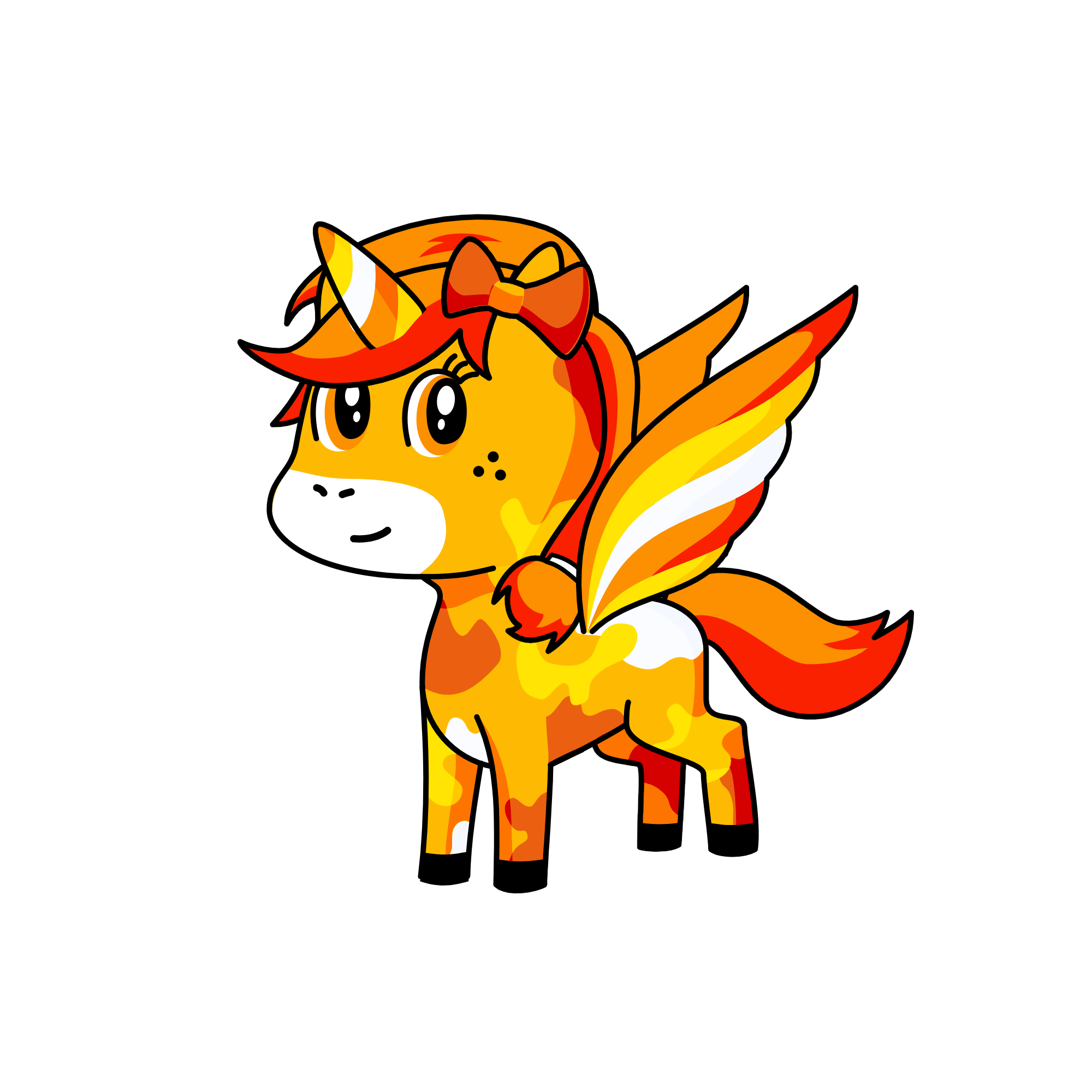 Candy Corn, the unicorn