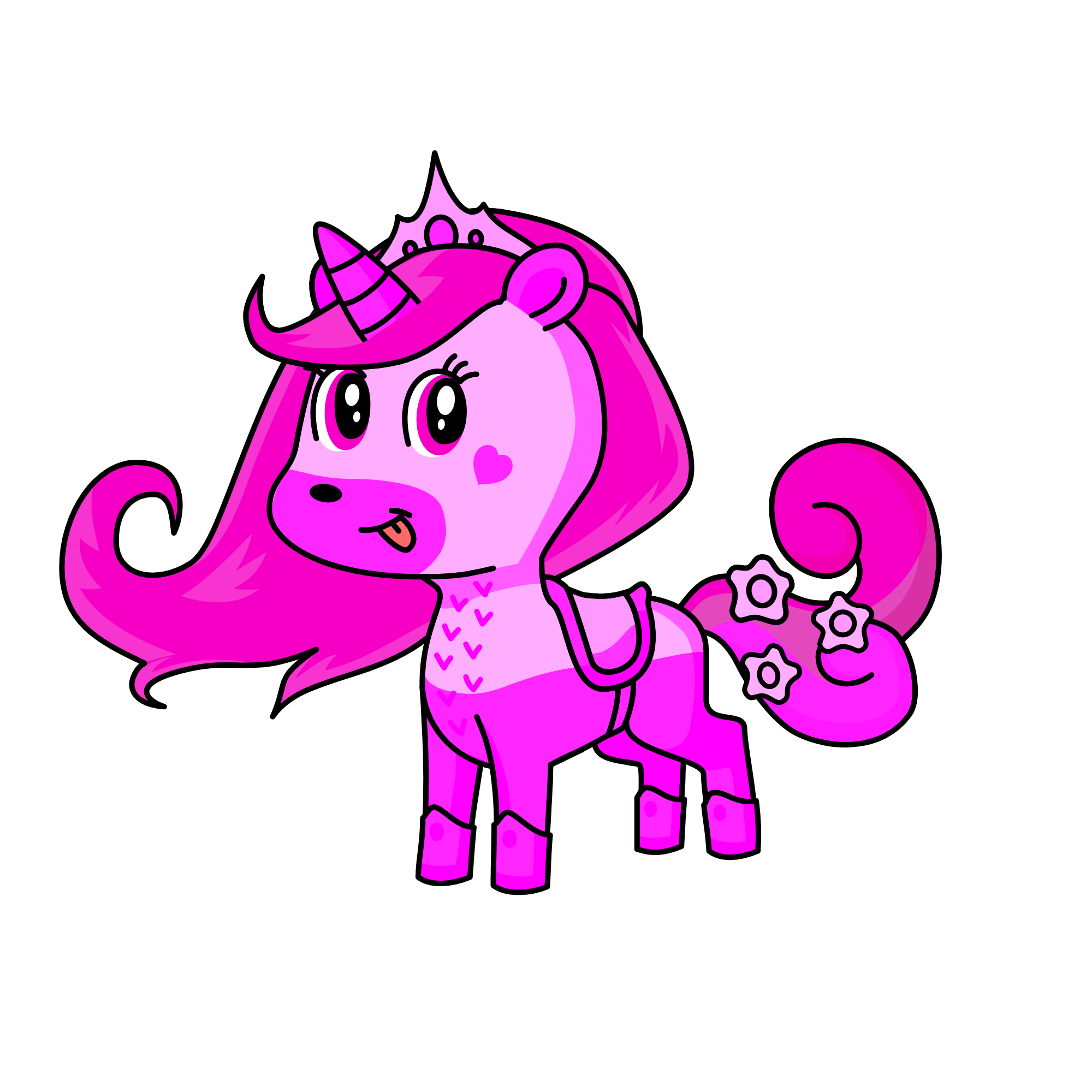 pinkie, the unicorn
