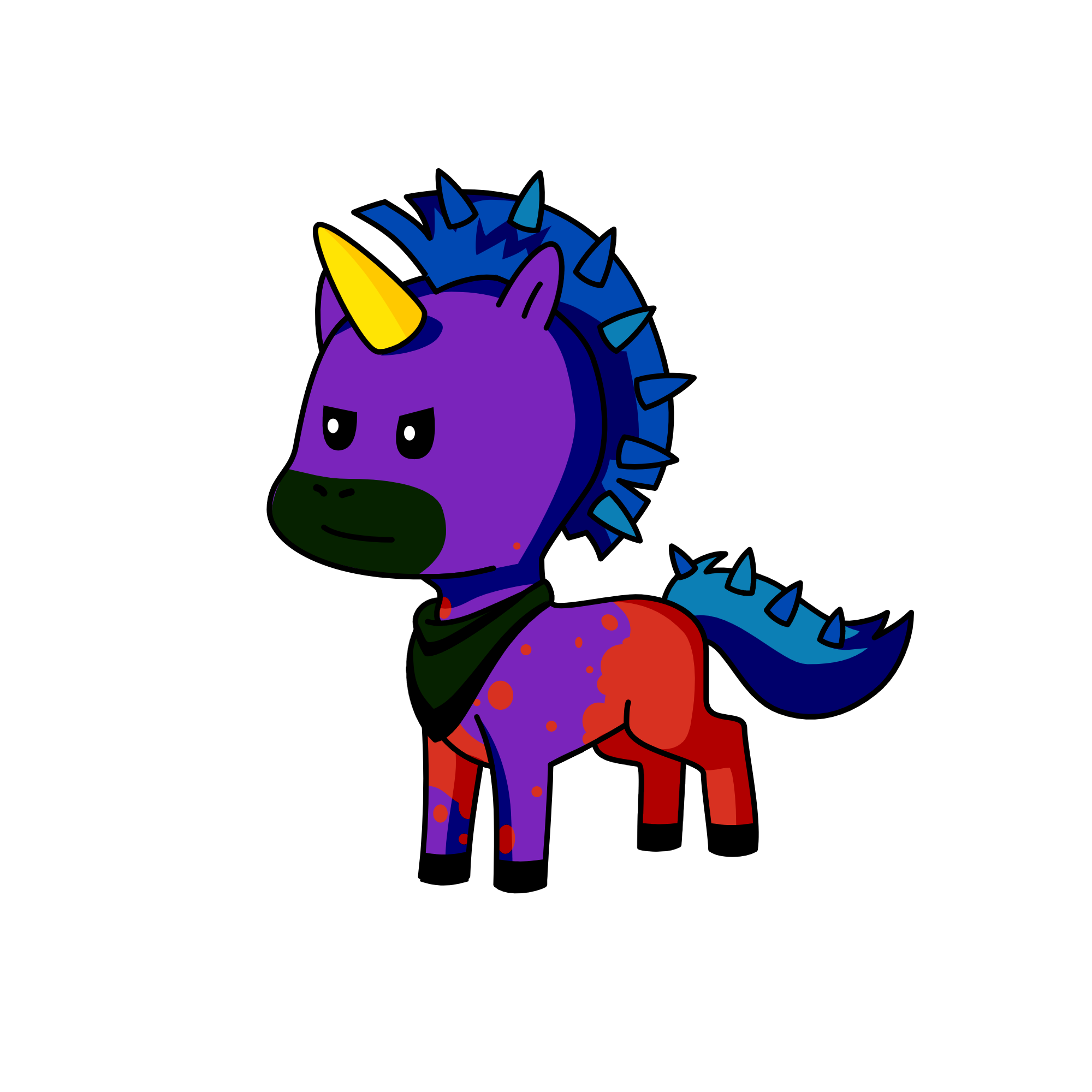 PONY ASESINO, the unicorn