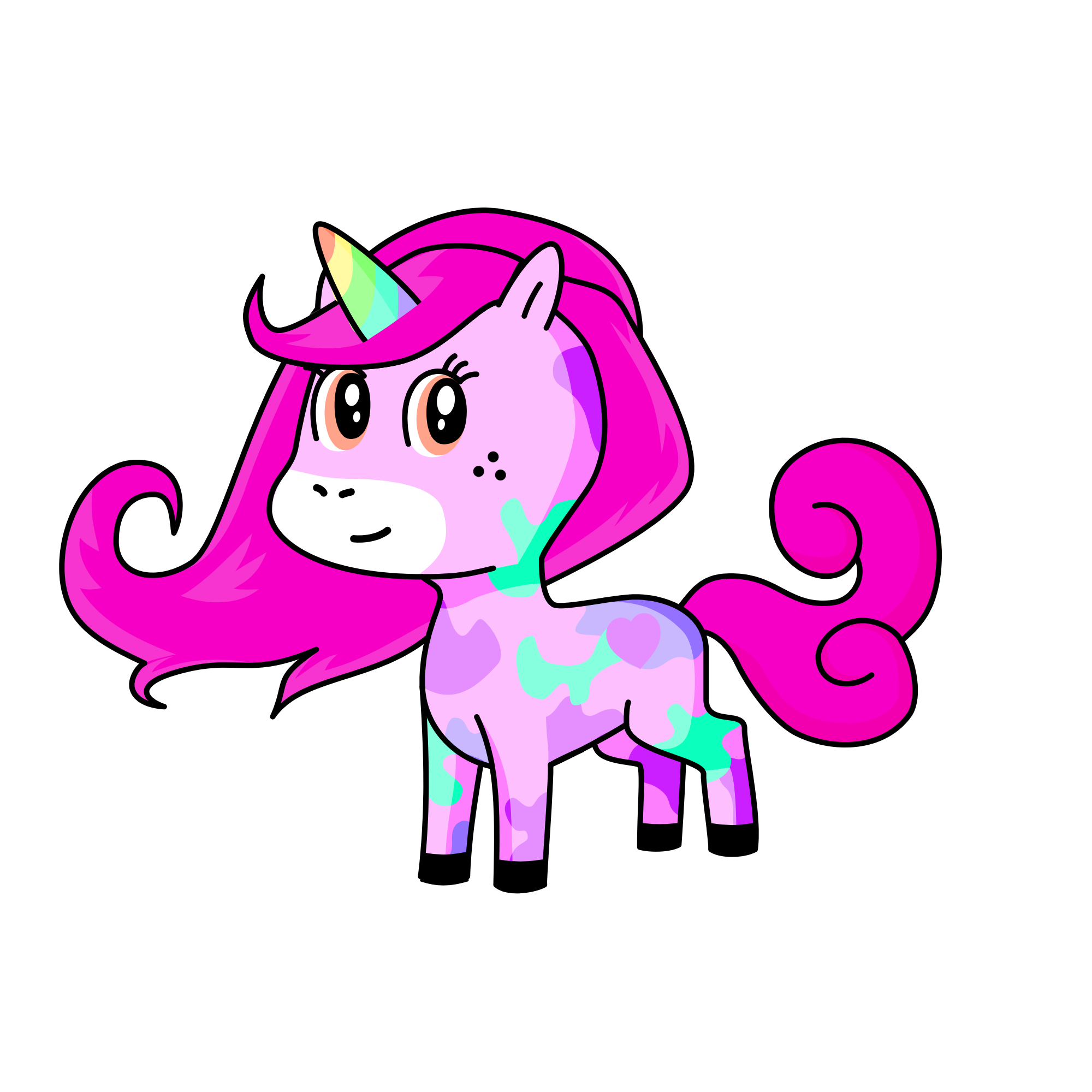 Lawsuit unicorn girl, the unicorn