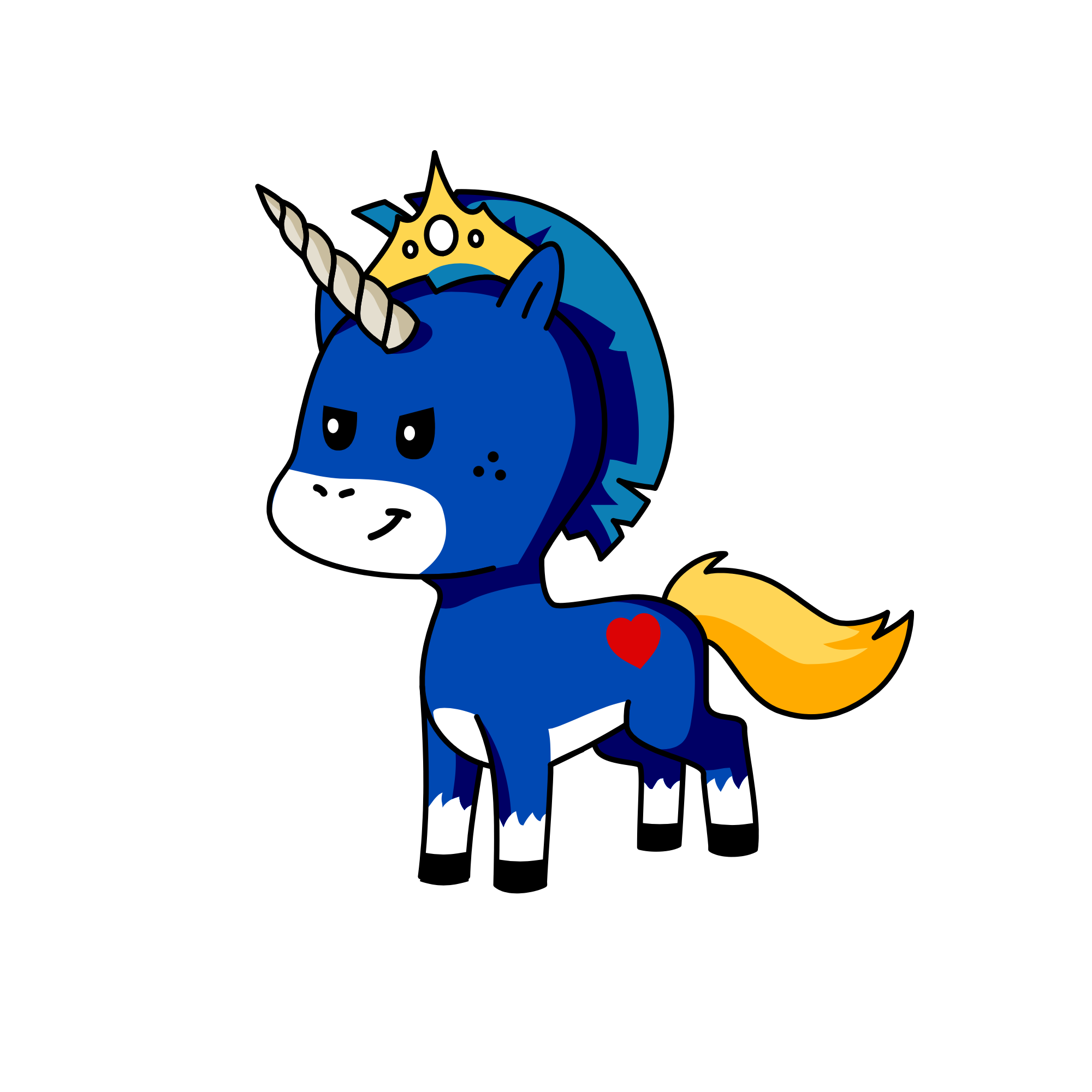 Rey fer, the unicorn